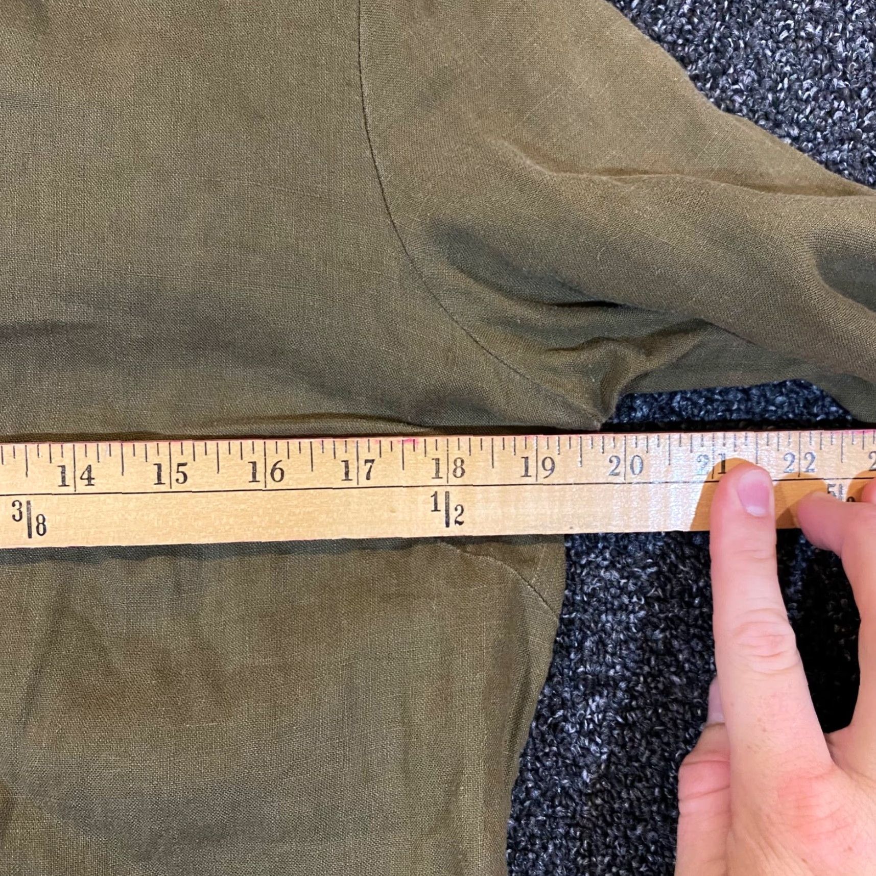 Boden BODEN Dress Womens US 8 Olive-Ish Brown Tunic Mini Stitched 3/4 Sleeve Casual Size M / US 6-8 / IT 42-44 - 5 Thumbnail