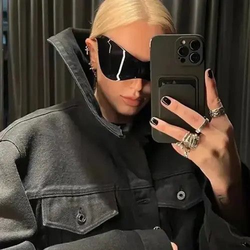 Designer × Electric Visual Streetwear Punk Rock Gothic Sunglasses y2k 90's Size ONE SIZE - 3 Thumbnail