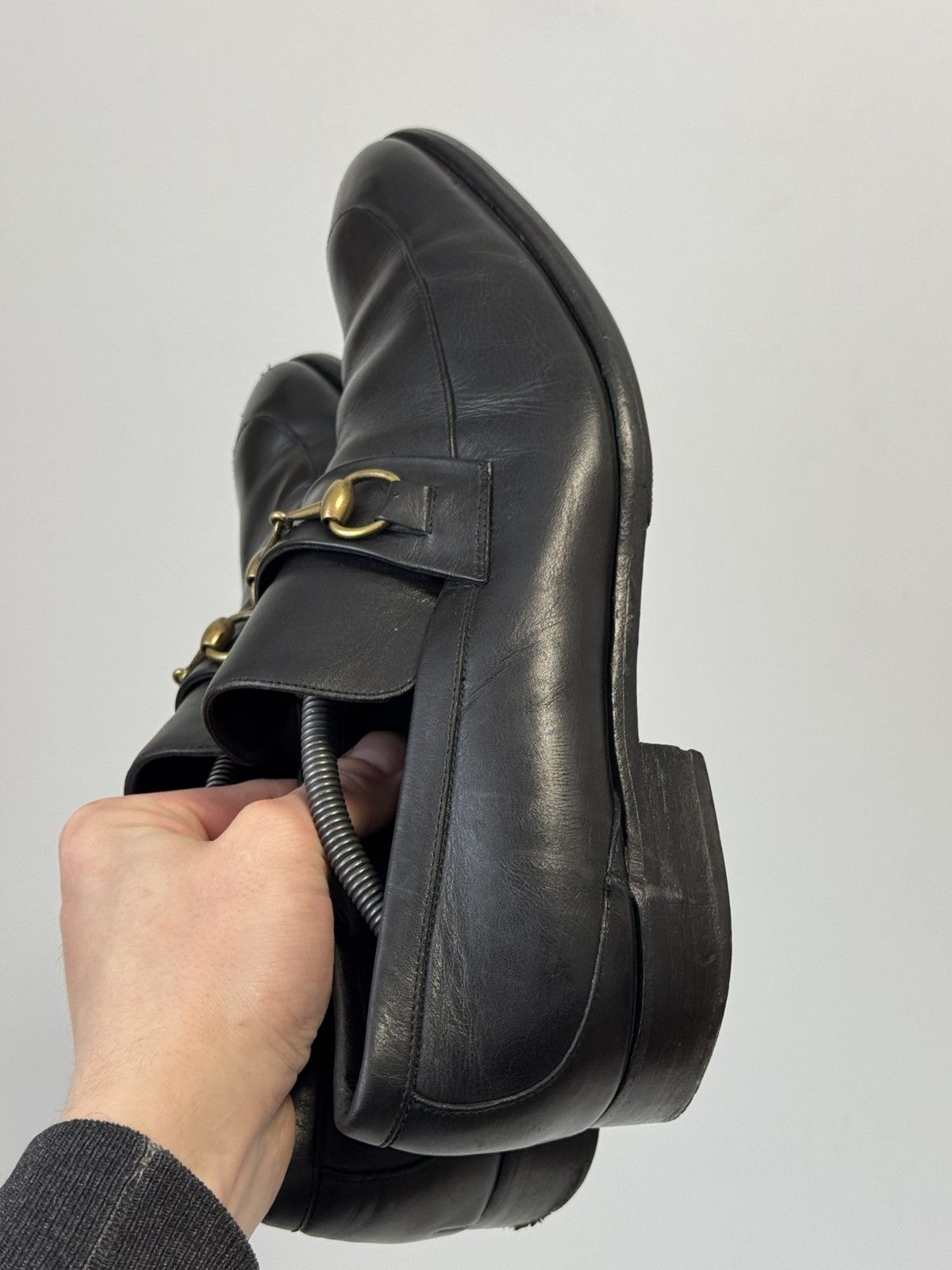 Gucci Gucci - Mens Leather Loafers size 44 Size US 10.5 / EU 43-44 - 10 Thumbnail