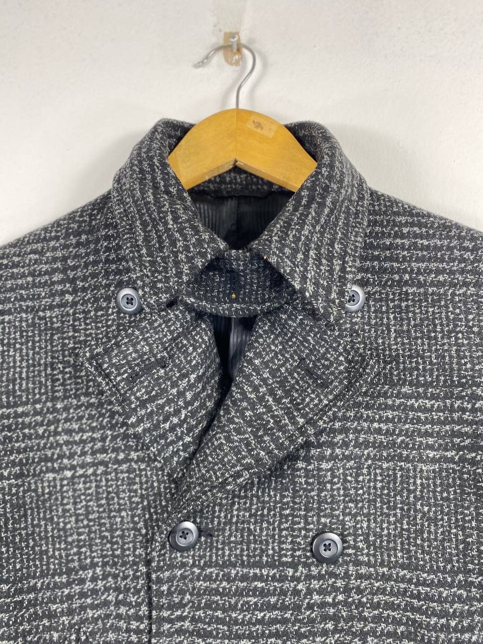 Japanese Brand japanese brand double breast wool jacket nice design Size US S / EU 44-46 / 1 - 2 Thumbnail