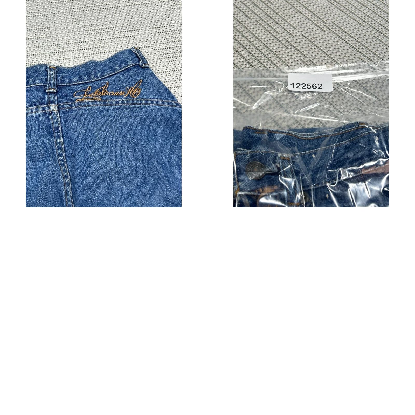 Levi's VINTAGE Levi's Jeans Womens 23 Denim 5-Pocket Logo Embroidered Blue MOdern Classic Straight Mens Womens Size 40" / US 18 - 9 Thumbnail
