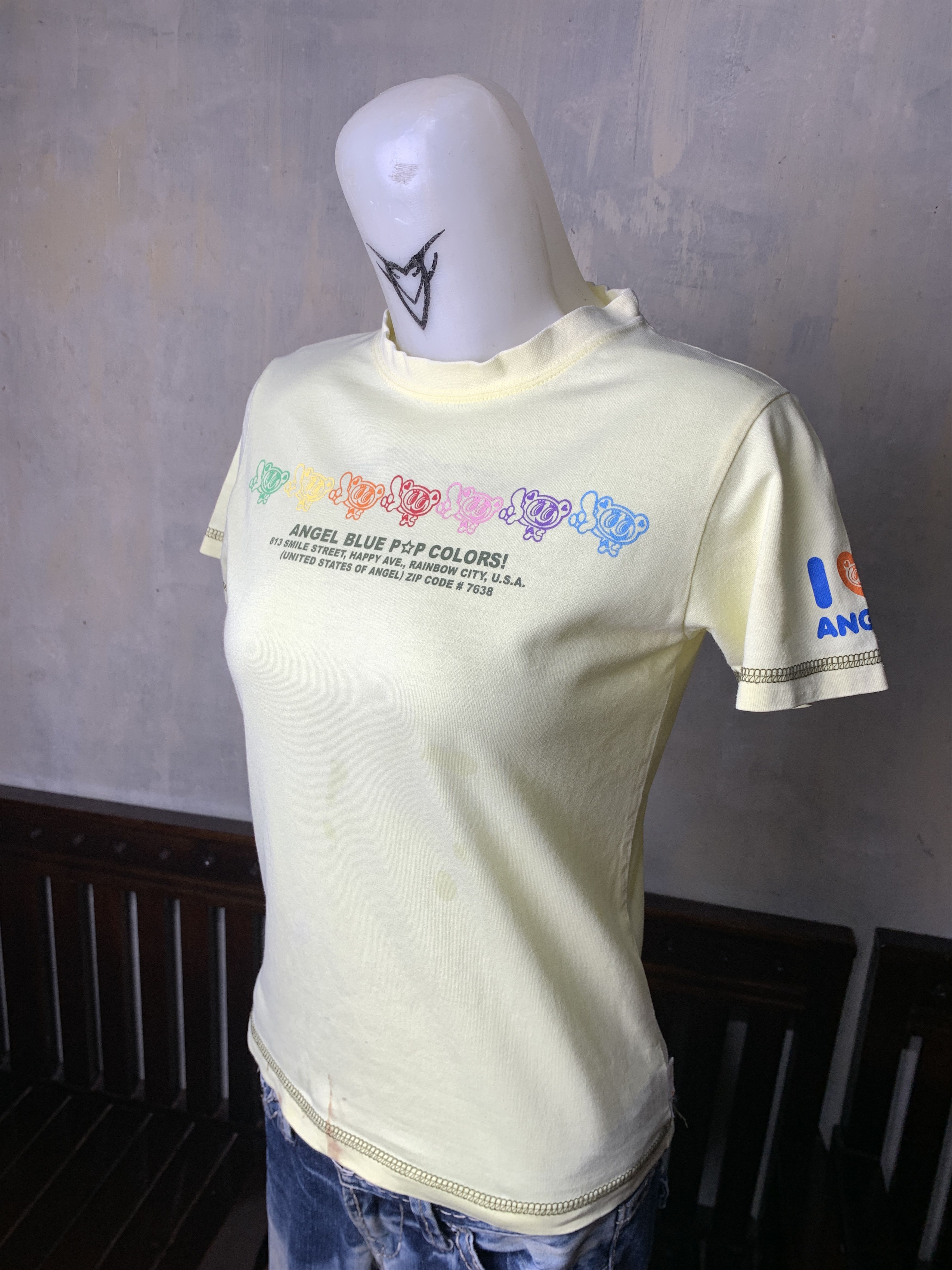 Angel Blue Angel Blue Lemon Cute Pop Tee (M) Size M / US 6-8 / IT 42-44 - 2 Thumbnail