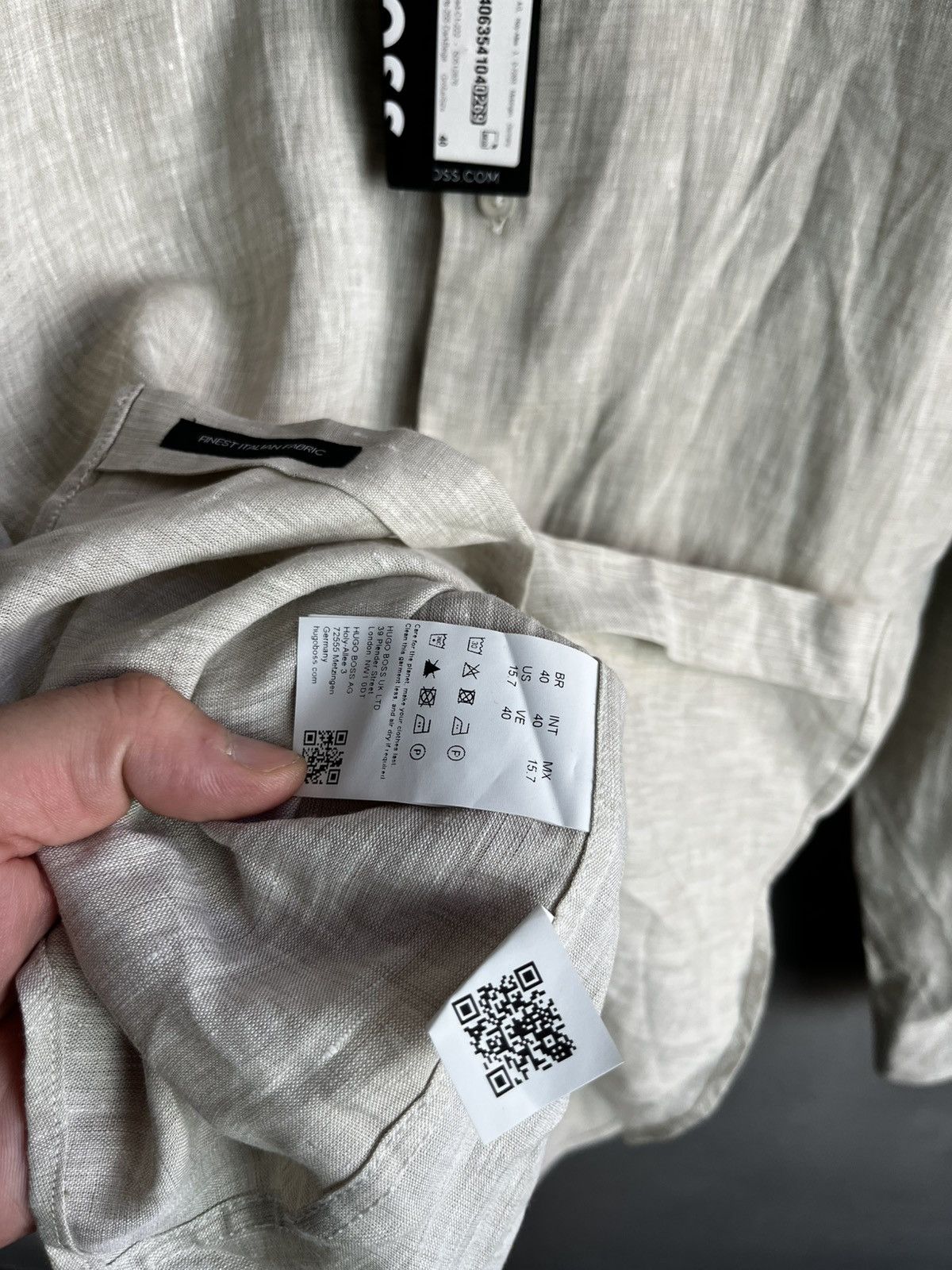 Hugo Boss Boss line button shirt Size US M / EU 48-50 / 2 - 8 Thumbnail
