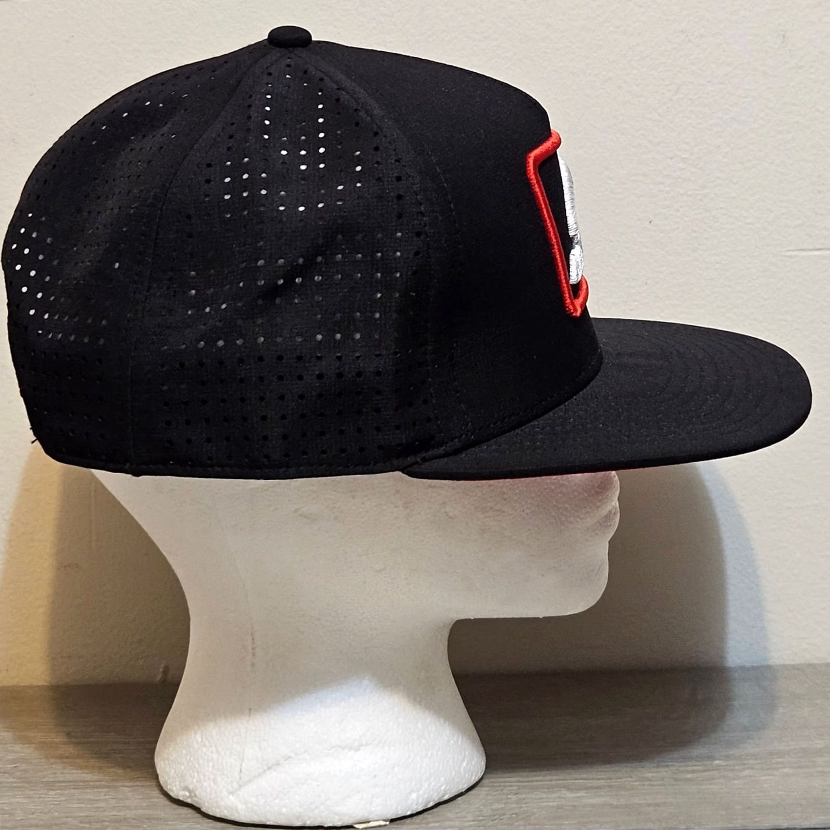 Vintage Snap On Tools Hat Snapback Trucker Red Black Work Mens Size ONE SIZE - 2 Thumbnail