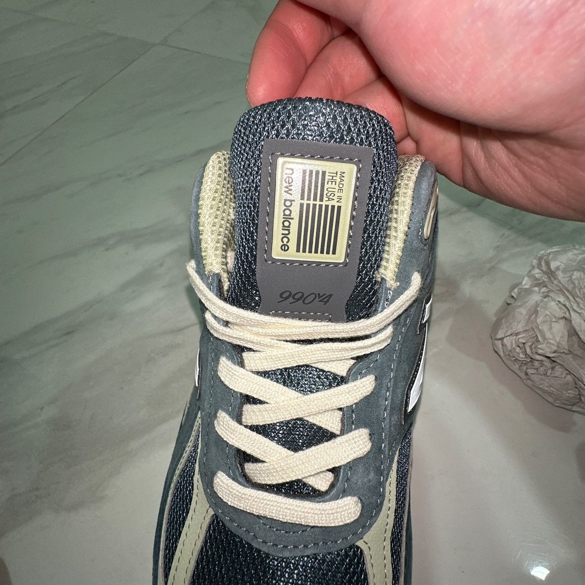 Auralee × New Balance New balance 990v4 x auralee Size US 10 / EU 43 - 11 Thumbnail