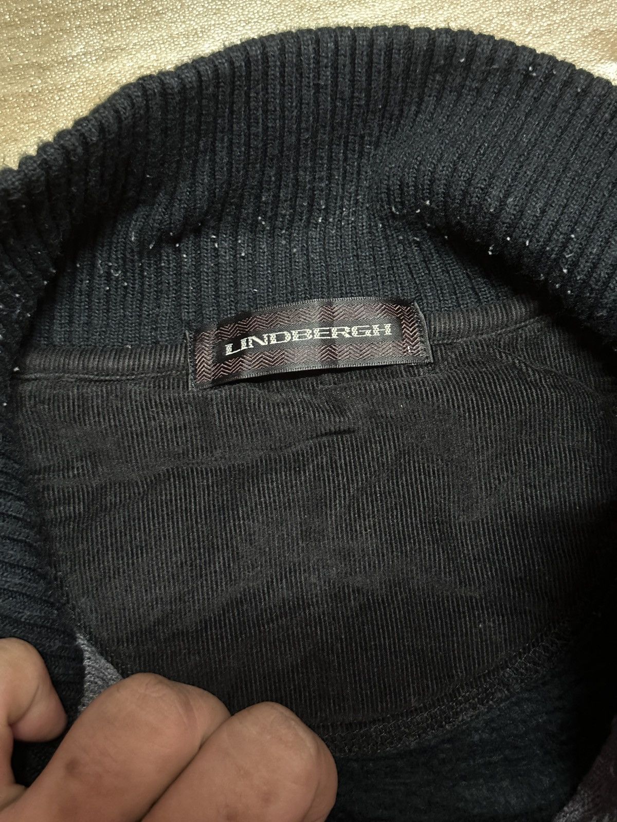 Japanese Brand × Lindbergh Lindbergh Sweaters Zip up Size US L / EU 52-54 / 3 - 7 Thumbnail