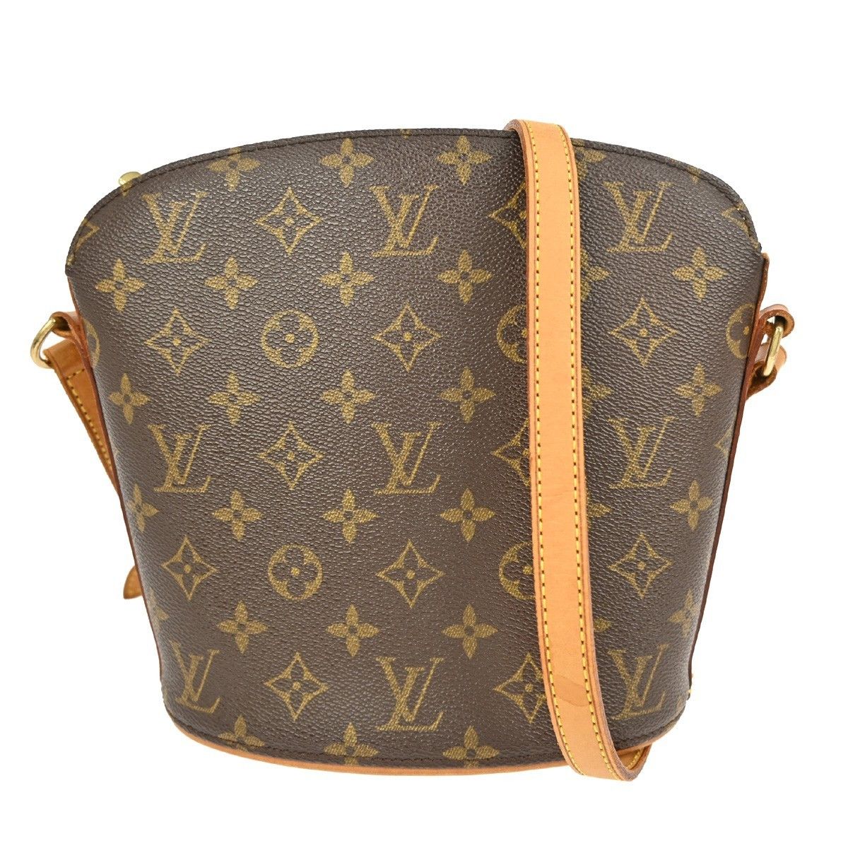 Louis Vuitton Louis Vuitton Drouot Handbag Monogram Canvas Size ONE SIZE - 1 Thumbnail