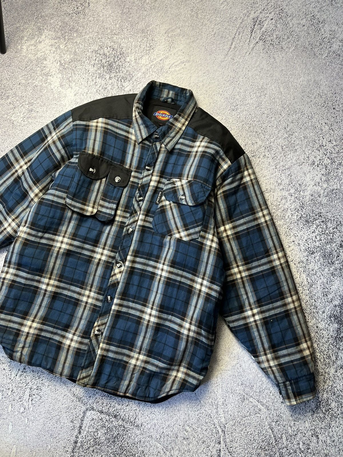 Dickies Vintage Dickies Flanel Jacket USA Streetwear Y2K Size US M / EU 48-50 / 2 - 10 Thumbnail
