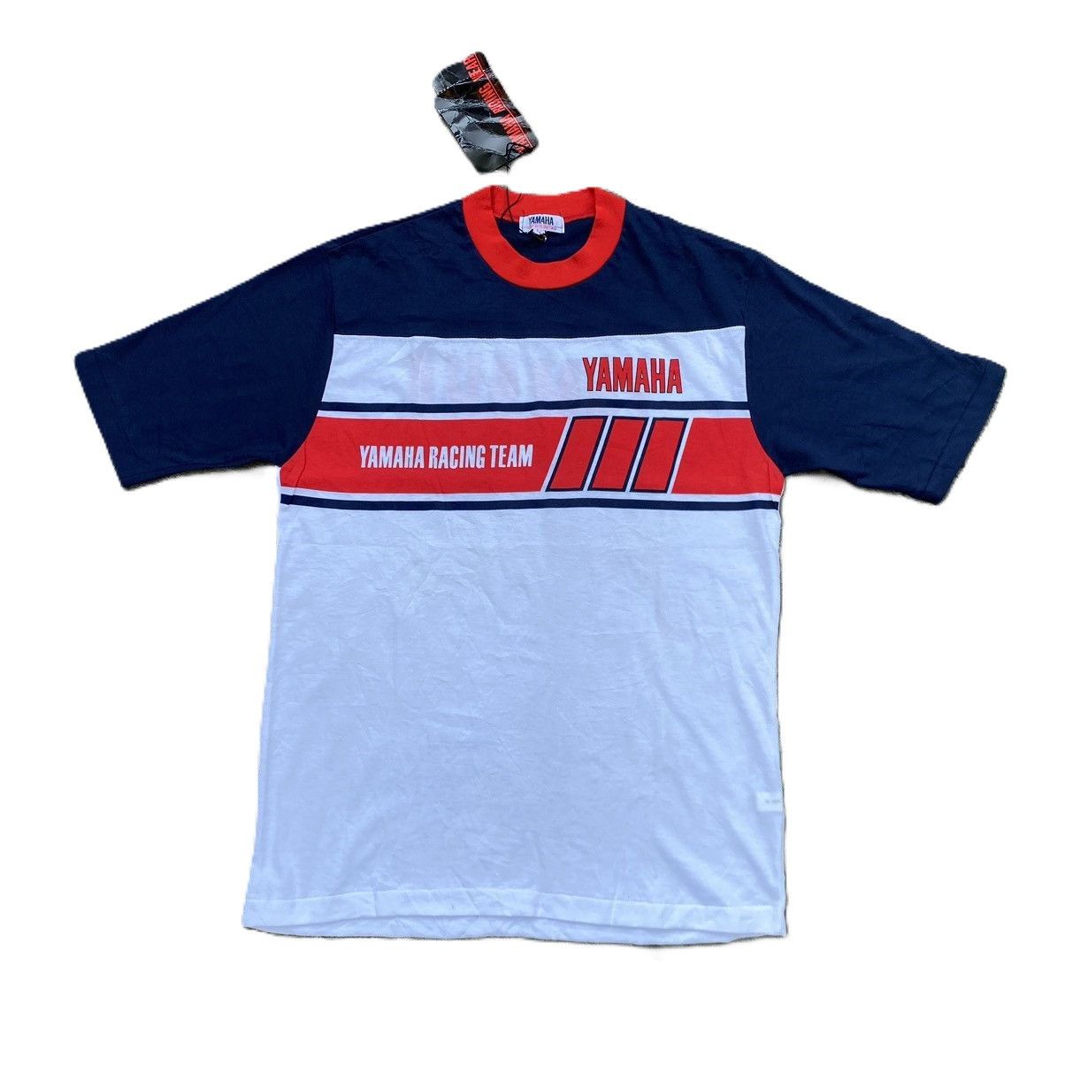 Yamaha Vintage 90s Yamaha Racing Team NOS T-Shirt Kenny Roberts Size US L / EU 52-54 / 3 - 4 Thumbnail