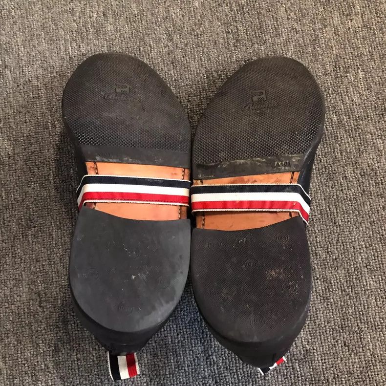 Thom Browne Thom Browne Carved leather shoes with straps Size US 8.5 / EU 41-42 - 4 Thumbnail