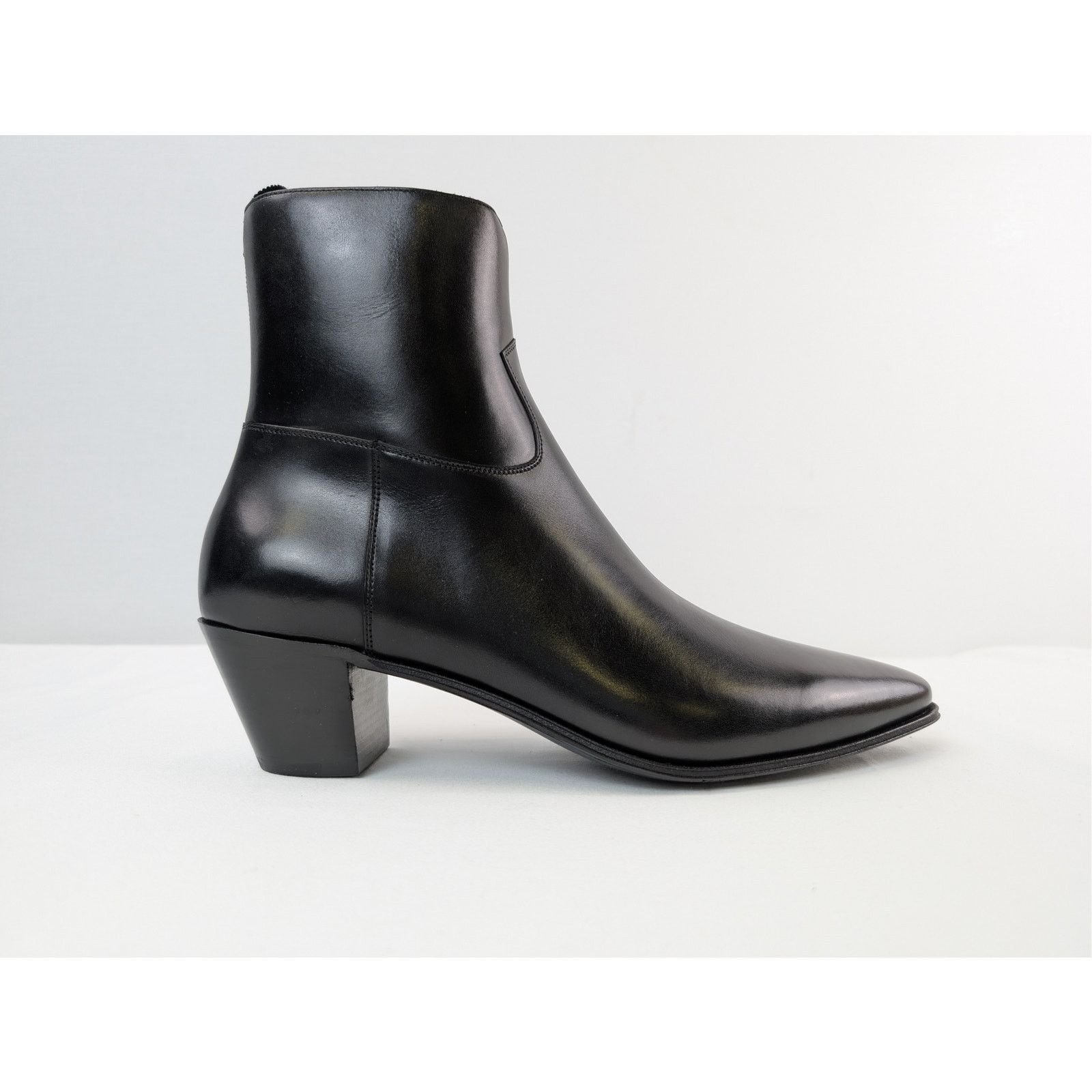 Celine × Hedi Slimane Celine Jacno Back Buckle Zip Boots - 41