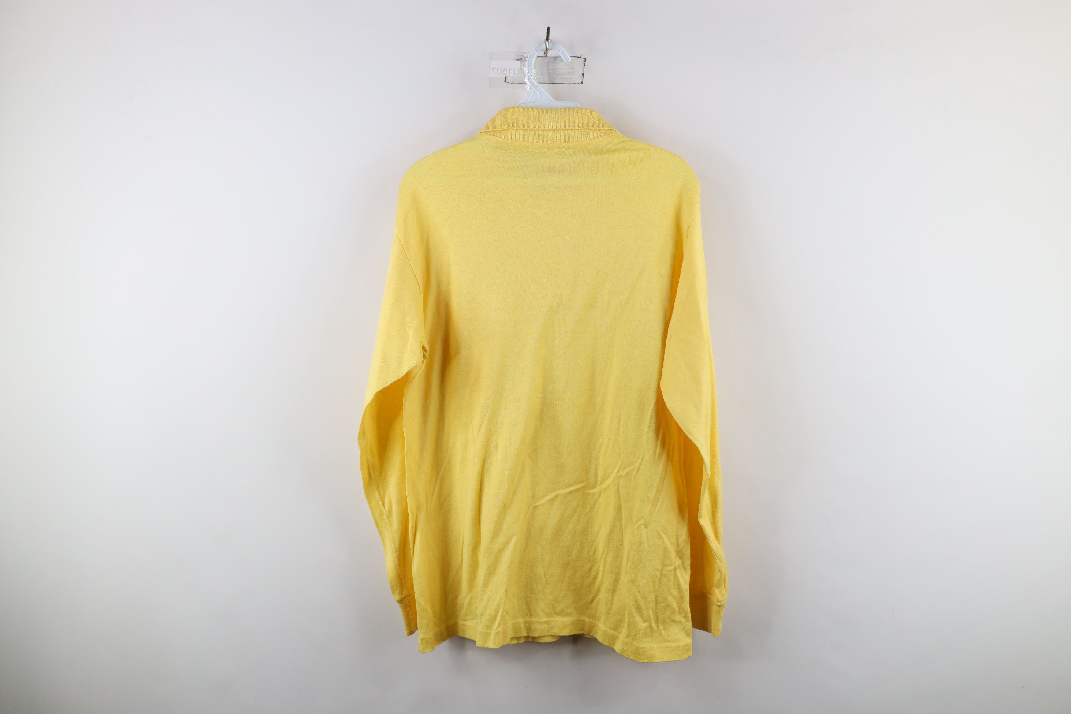 Brooks Brothers × Vintage Vintage 60s 70s Brooks Brothers Lisle Long Sleeve Polo USA Size US L / EU 52-54 / 3 - 10 Thumbnail