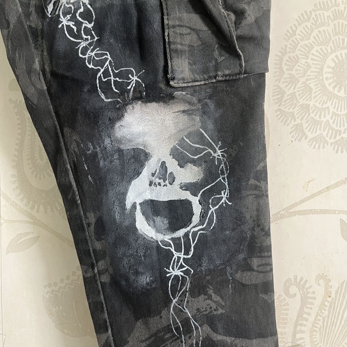 If Six Was Nine × Mostly Heard Rarely Seen Heavy Metal Accept Arts Custom Drawstring Pants Size US 31 - 7 Thumbnail