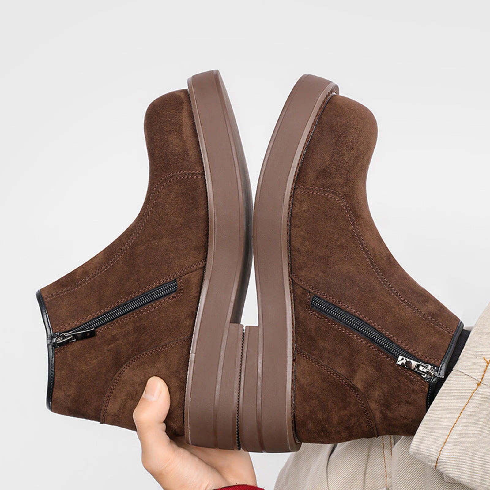 Japanese Brand High-Top Chelsea Boot | Round Toe Shoes Size US 7 / EU 40 - 3 Thumbnail