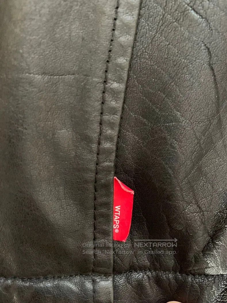 Wtaps Wtaps Vintage Leather Shearling Jacket. Size US L / EU 52-54 / 3 - 3 Thumbnail