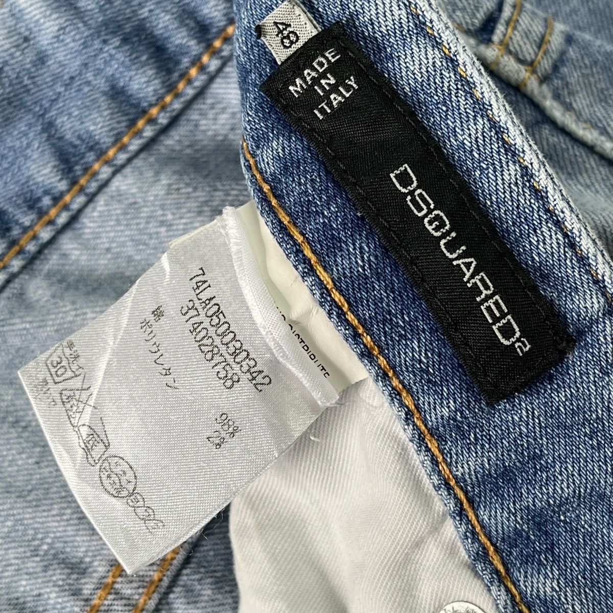 Dsquared2 DSquared2 Distressed Painters Denim Made In Italy Jeans Size US 32 / EU 48 - 21 Thumbnail