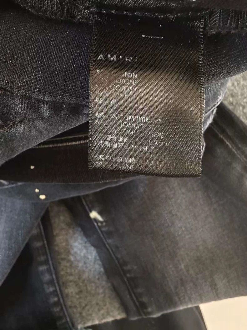 Amiri Amiri splashed effect bell-bottom jeans Size US 29 - 4 Thumbnail