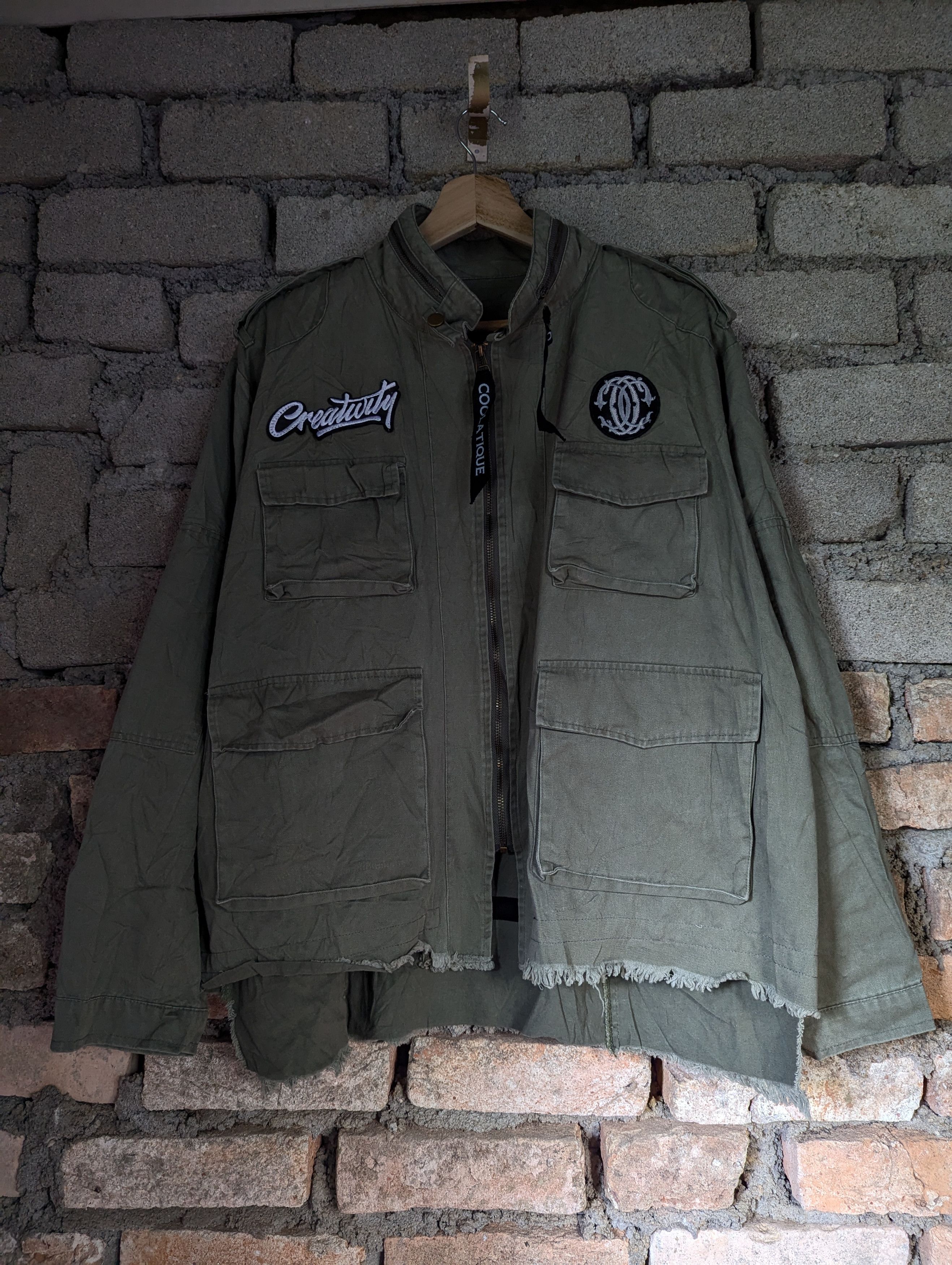 Handmade COOLA KOREAN STYLE ARMY LIMITED EDITION JACKET Size US L / EU 52-54 / 3 - 10 Thumbnail