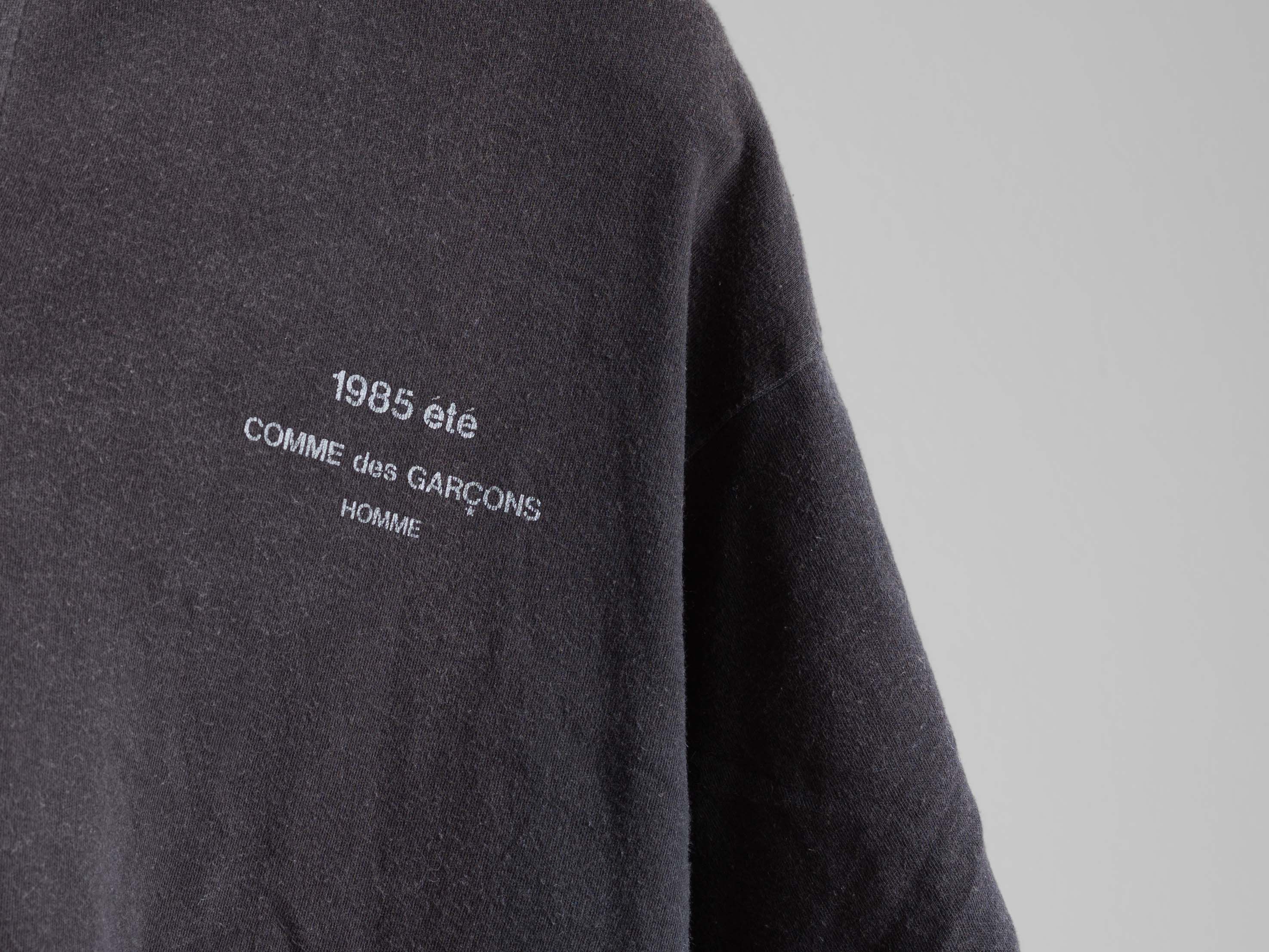 Comme des Garcons Homme SS1985 COMME des GARÇONS HOMME LOGO PRINT POLO SHIRT Size US L / EU 52-54 / 3 - 1 Thumbnail
