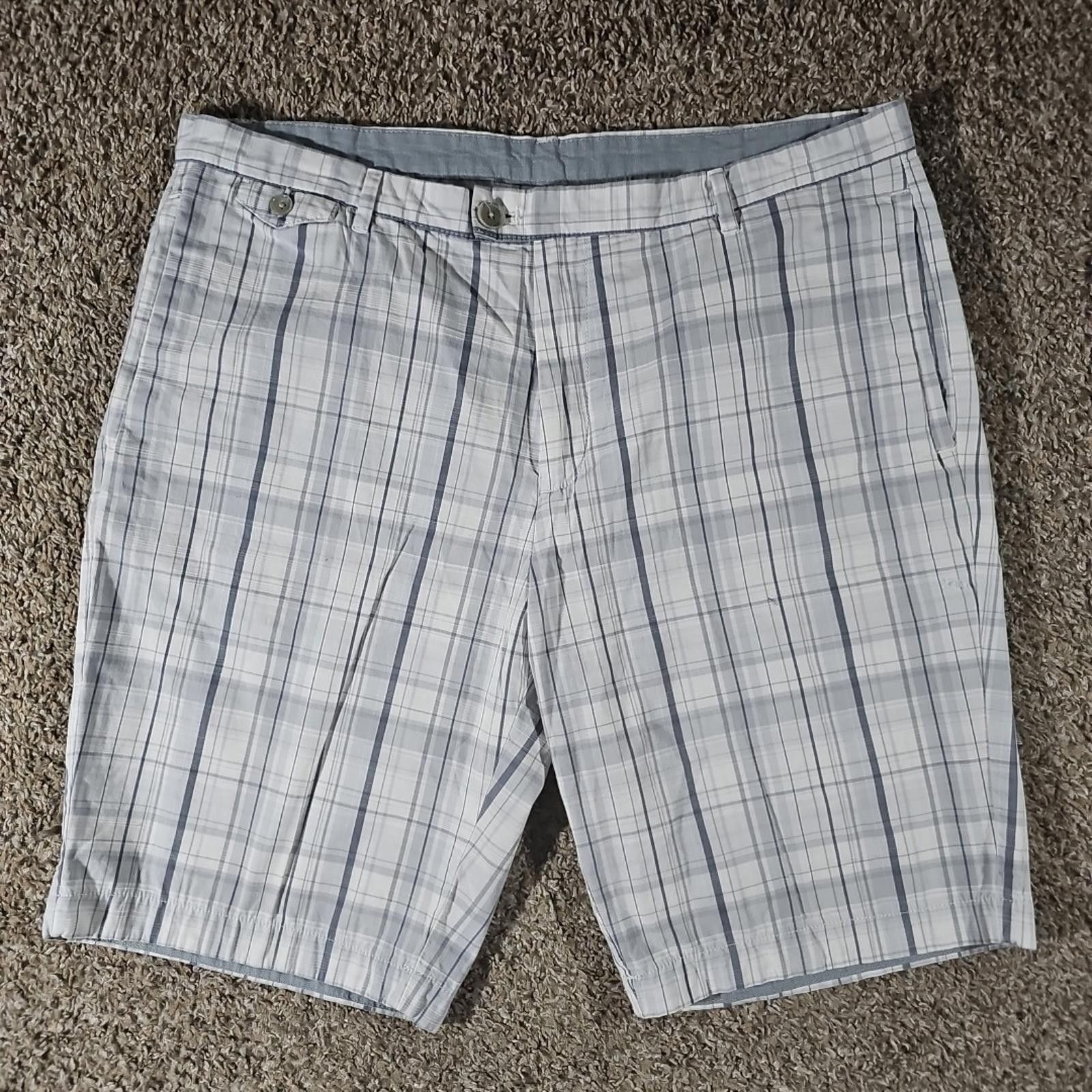 Calvin Klein Calvin Klein Sz 36 Windowpane Shorts Size US 36 / EU 52 - 1 Thumbnail