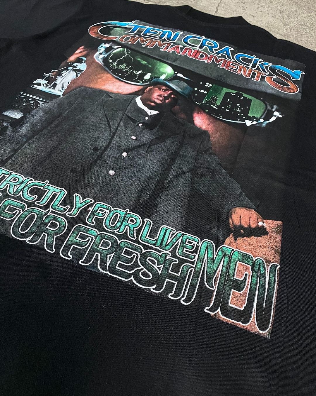Rap Tees × Vintage The Notorious Big Bootlegtee Size US XL / EU 56 / 4 - 5 Thumbnail