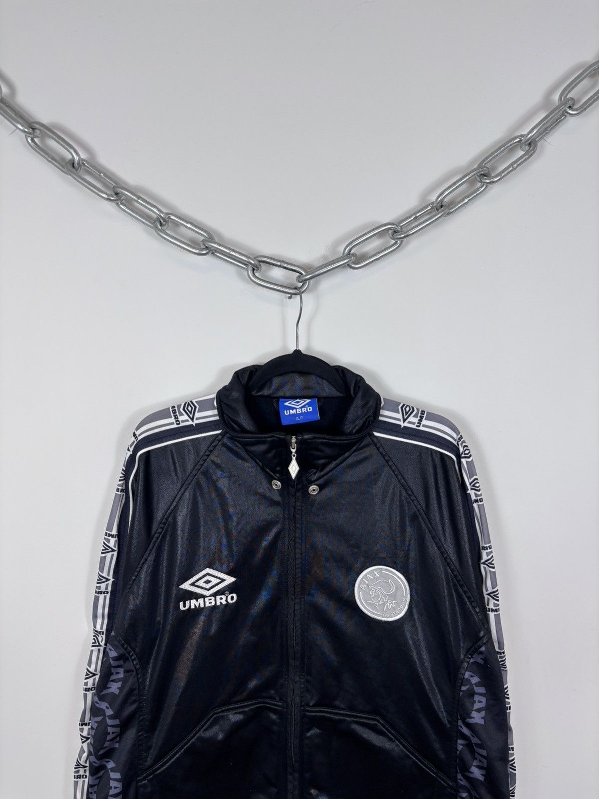 Umbro Umbro Ajax Amsterdam 1998/1999 Anthem 2 Football Jacket Size US XL / EU 56 / 4 - 3 Thumbnail