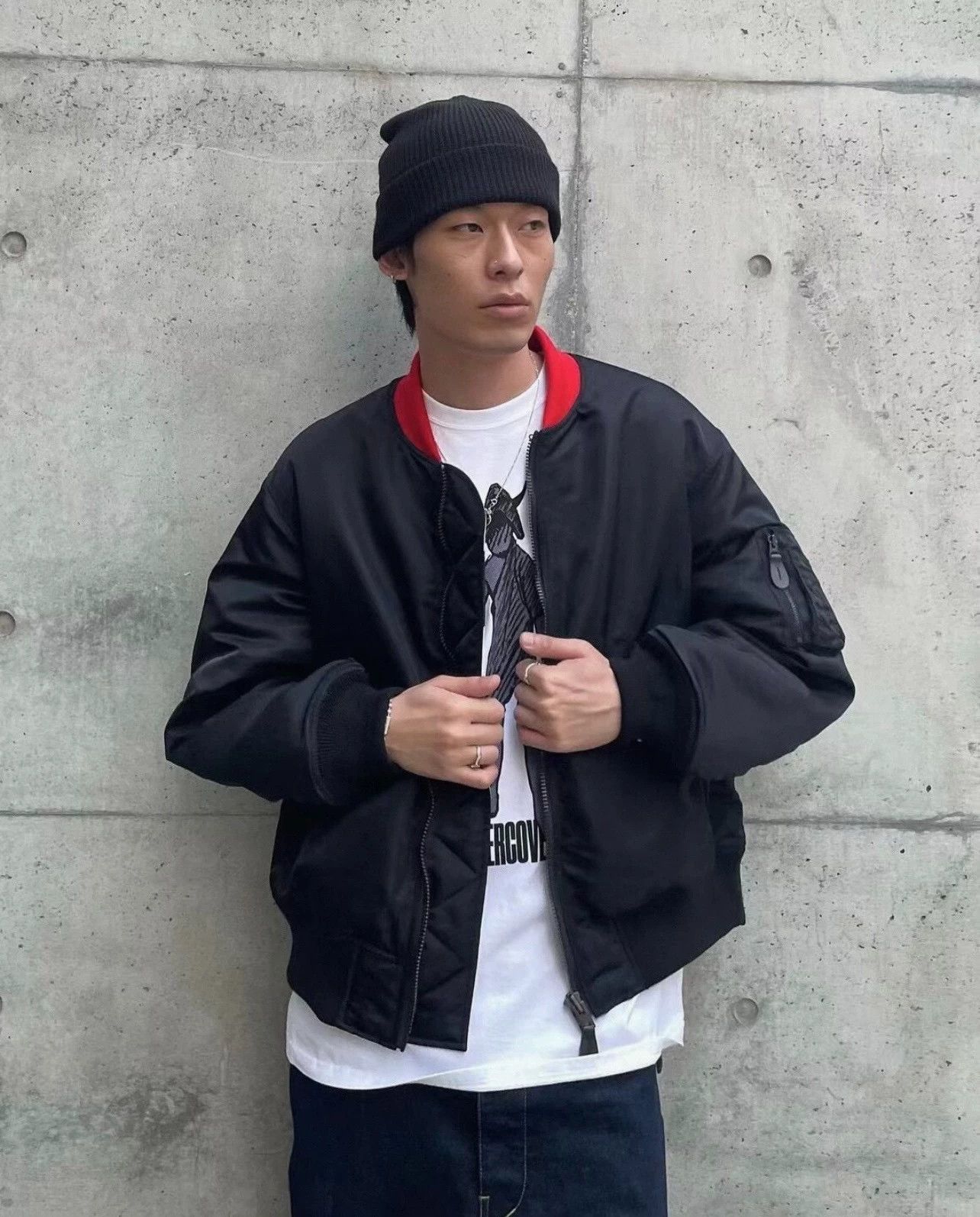 Undercover UNDERCOVER x Fragment HF Reversible Checkered MA-1 3 Size US L / EU 52-54 / 3 - 6 Thumbnail