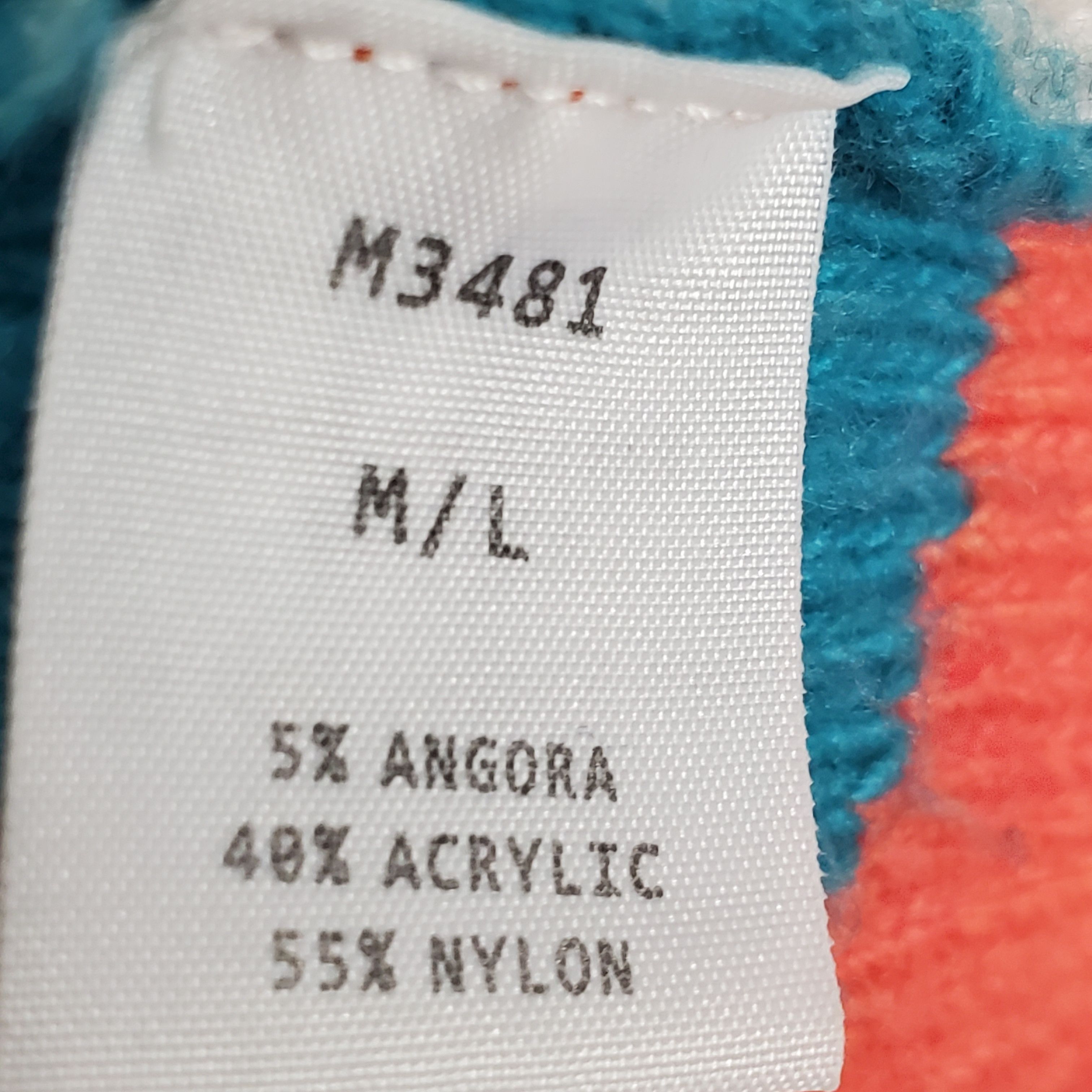 Other KERISMA Artsy Wave Colorblock Mock Neck Sweater M/L Angora Size M / US 6-8 / IT 42-44 - 4 Thumbnail
