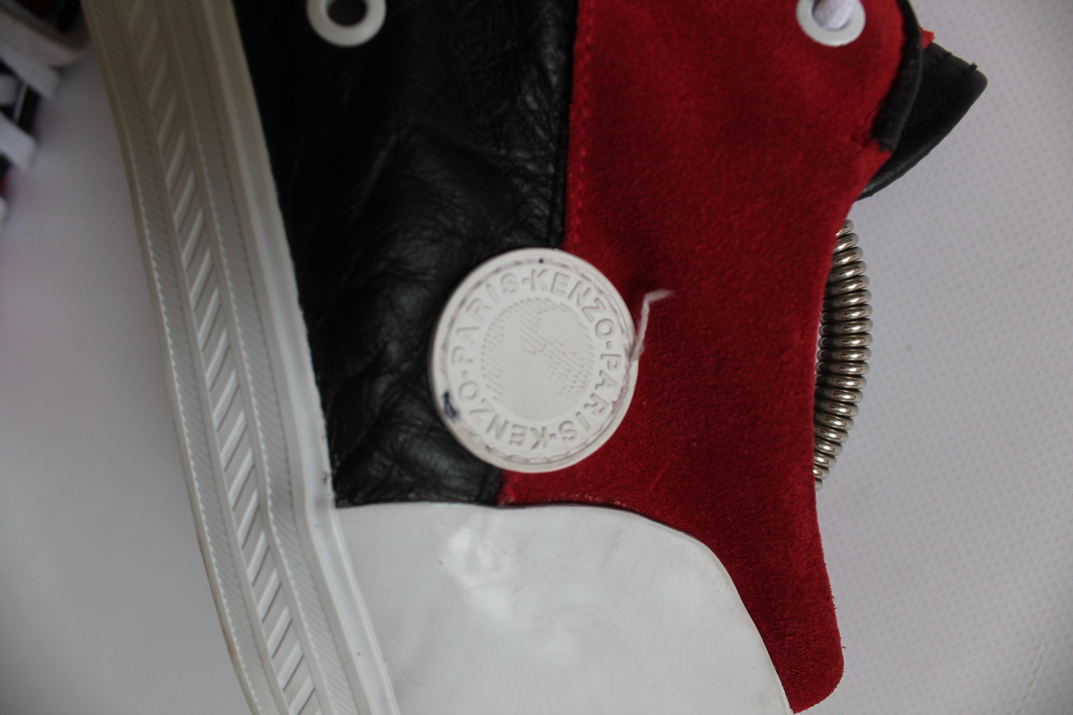 Kenzo KENZO Paris Leather Suede sneakers Size US 10 / EU 43 - 4 Thumbnail