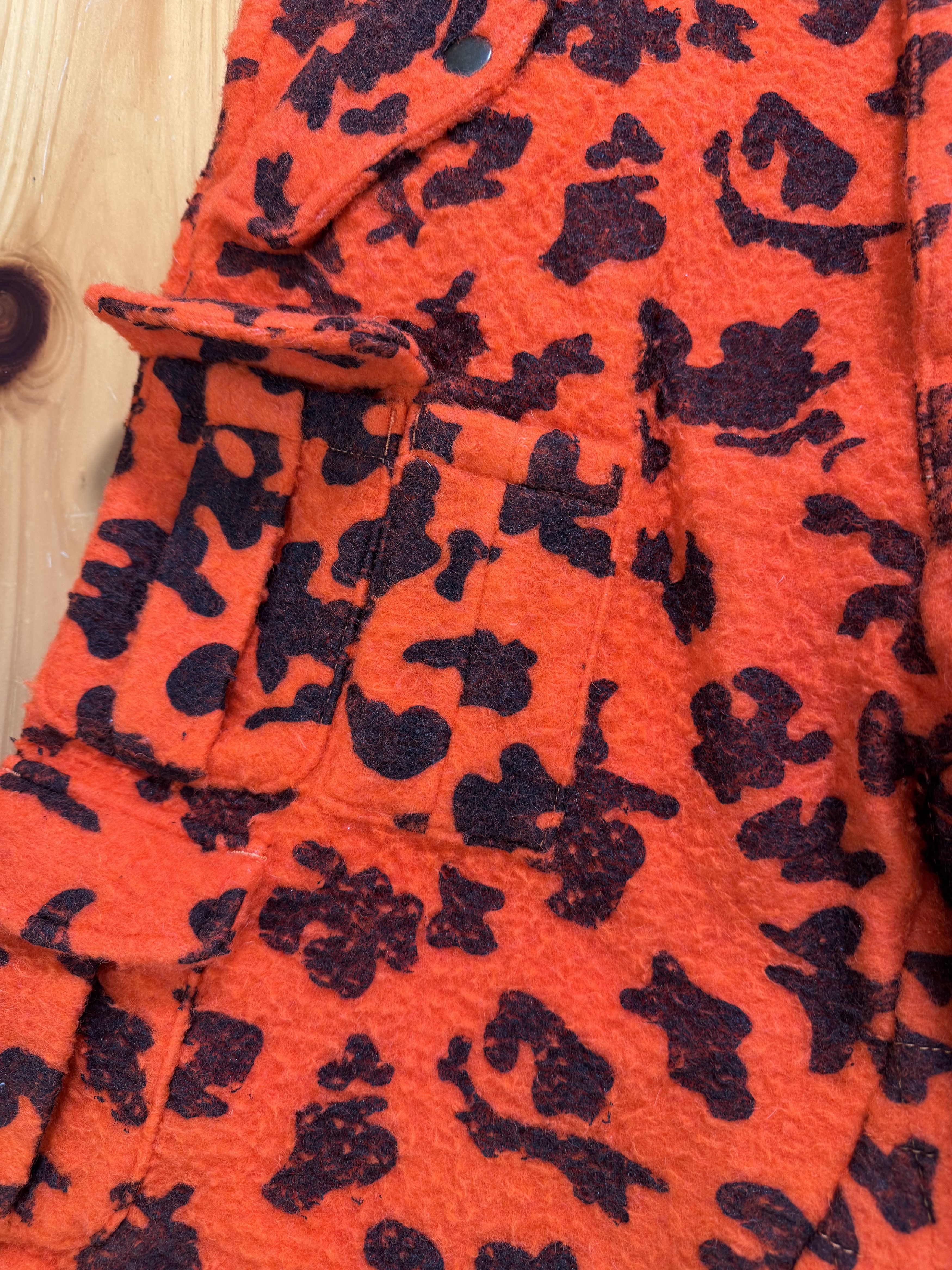 ERL ERL Wool Camo Shorts Orange Quilt Size US 34 / EU 50 - 3 Thumbnail