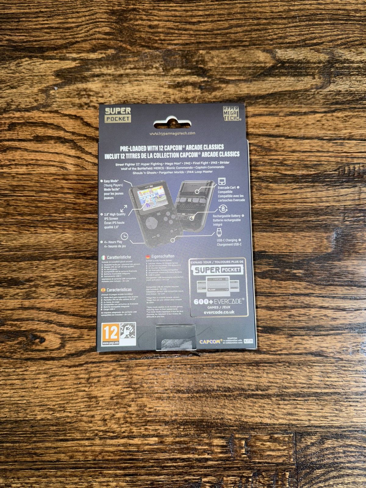 Kith × Marvel Comics Kith X CapCom Monogram Super Pocket Handheld Console HMT Size ONE SIZE - 2 Thumbnail