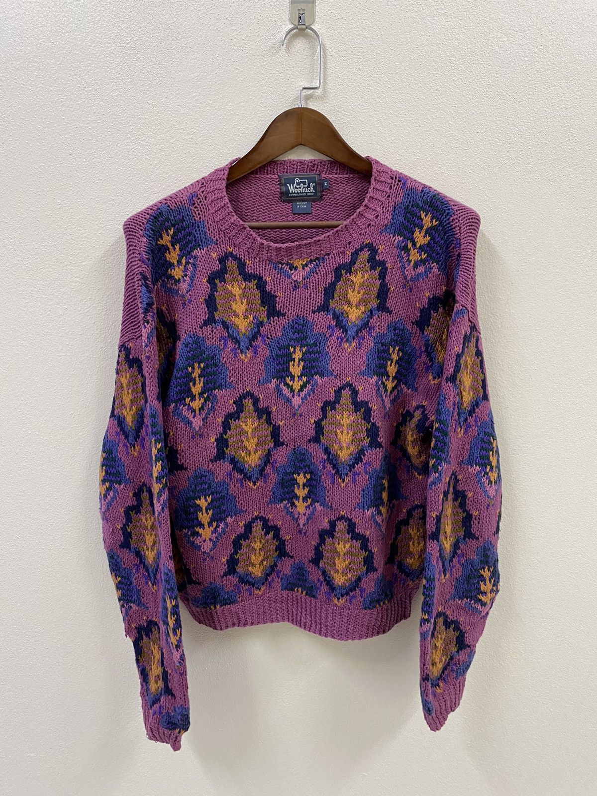Woolrich Woolen Mills Vintage Woolrich Knitwear Sweater Size US M / EU 48-50 / 2 - 1 Thumbnail