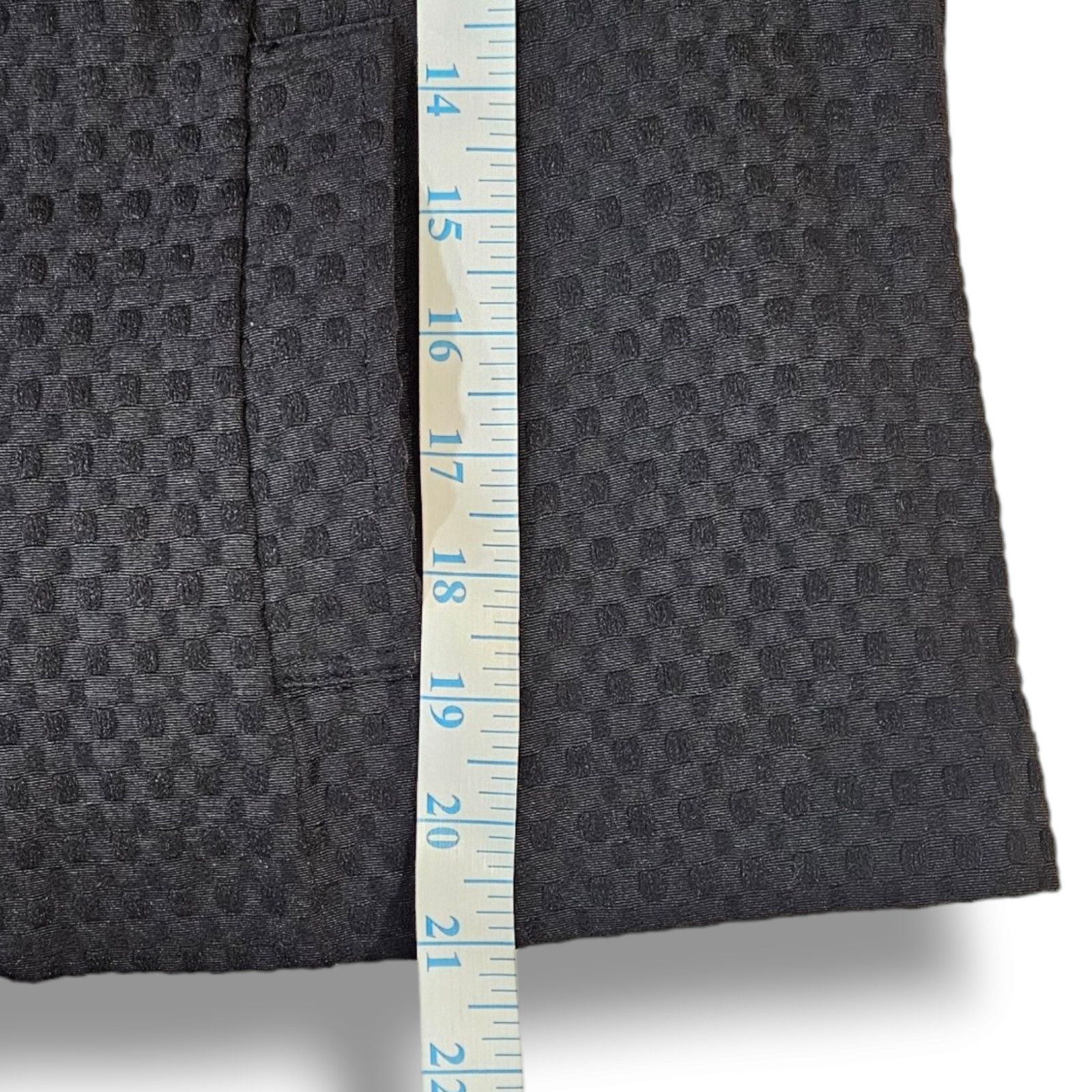 Other Du Jour Black Textured Rounded Flat Collar Jacket Size M Size M / US 6-8 / IT 42-44 - 9 Thumbnail