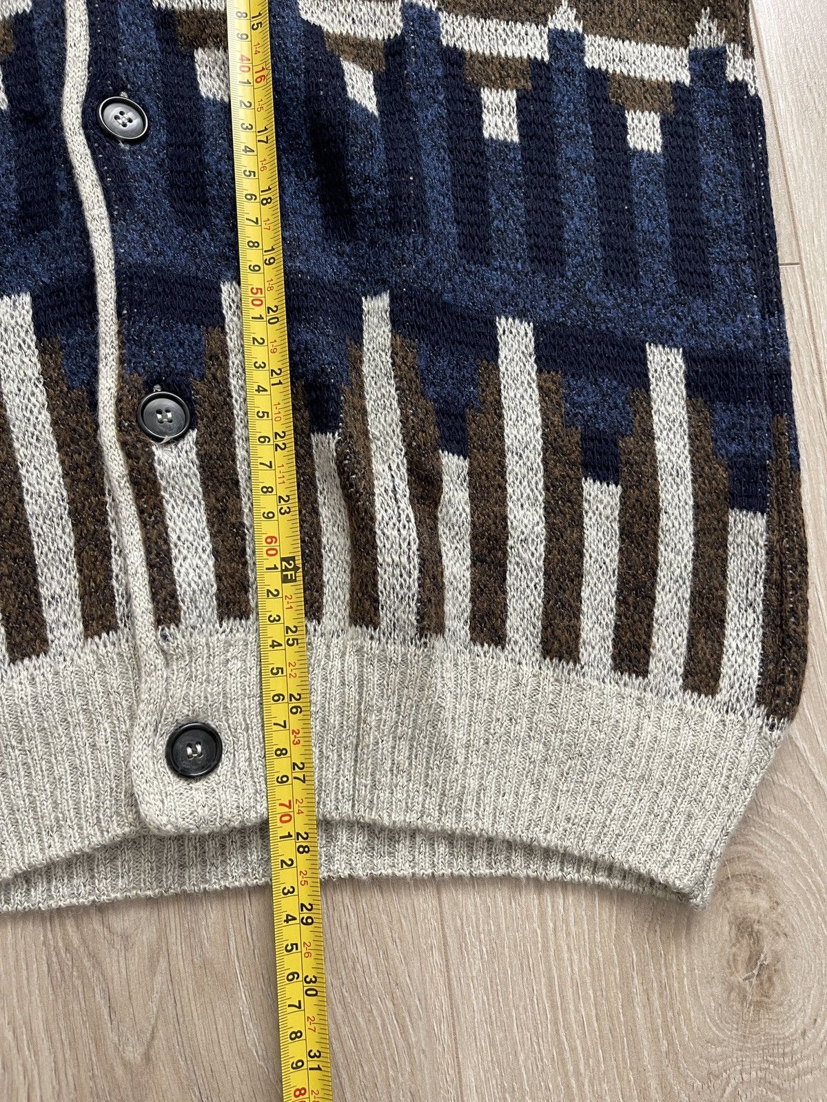 Vintage Jean jacques benson Italy designer vintage sweater cardigan Size US XL / EU 56 / 4 - 11 Thumbnail