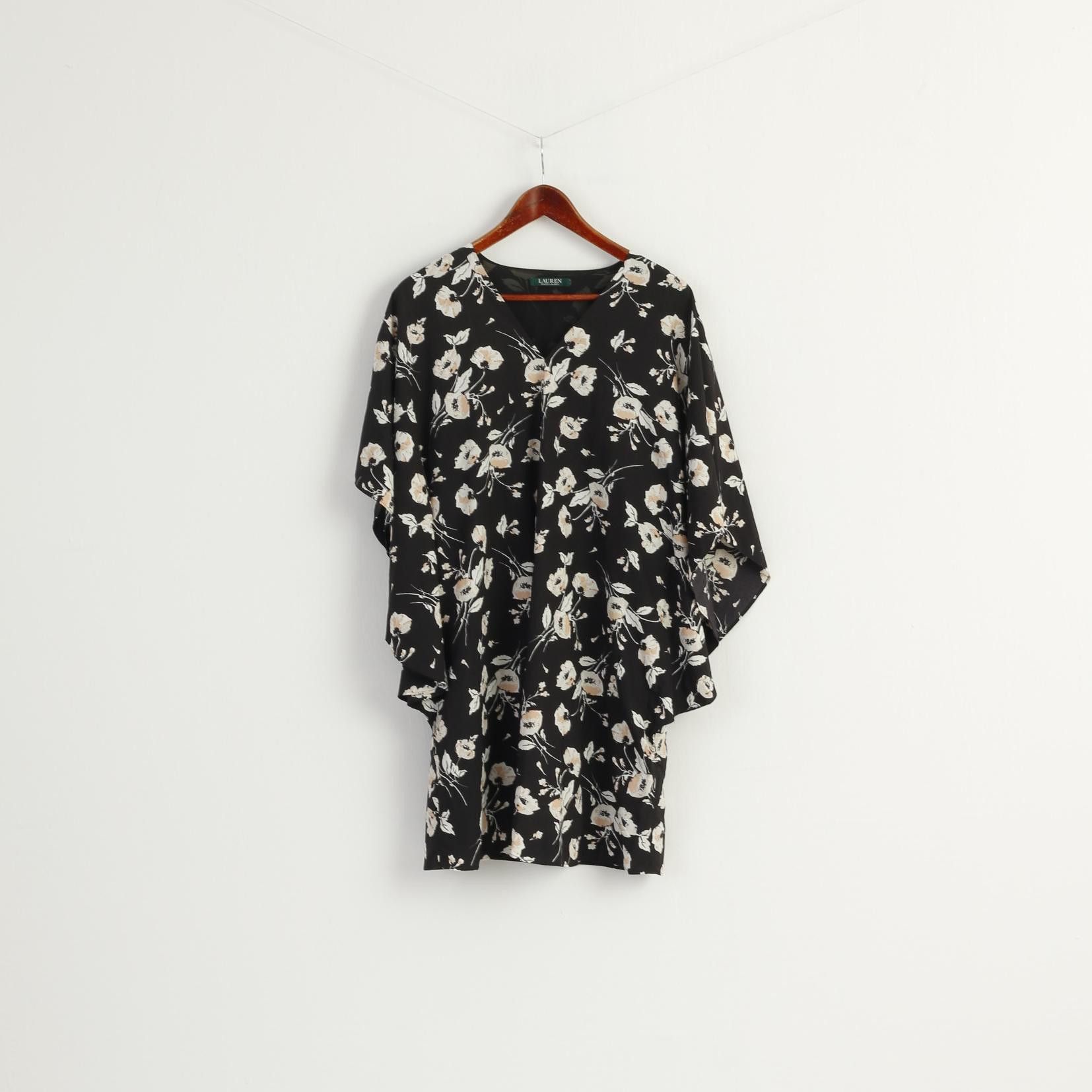 Ralph Lauren LAUREN Ralph Lauren Women S Dress Caftan Black 1389 Size S / US 4 / IT 40 - 2 Thumbnail