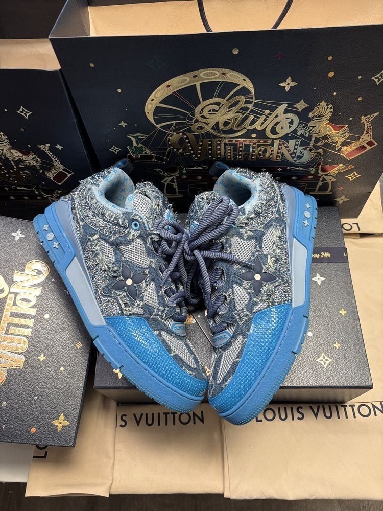 Louis Vuitton Swarovski Skate Trainers Size US 12 / EU 45 - 1 Thumbnail