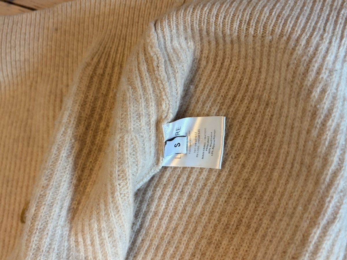 Lemaire Lemaire wrap cardigan cream Size US S / EU 44-46 / 1 - 6 Thumbnail