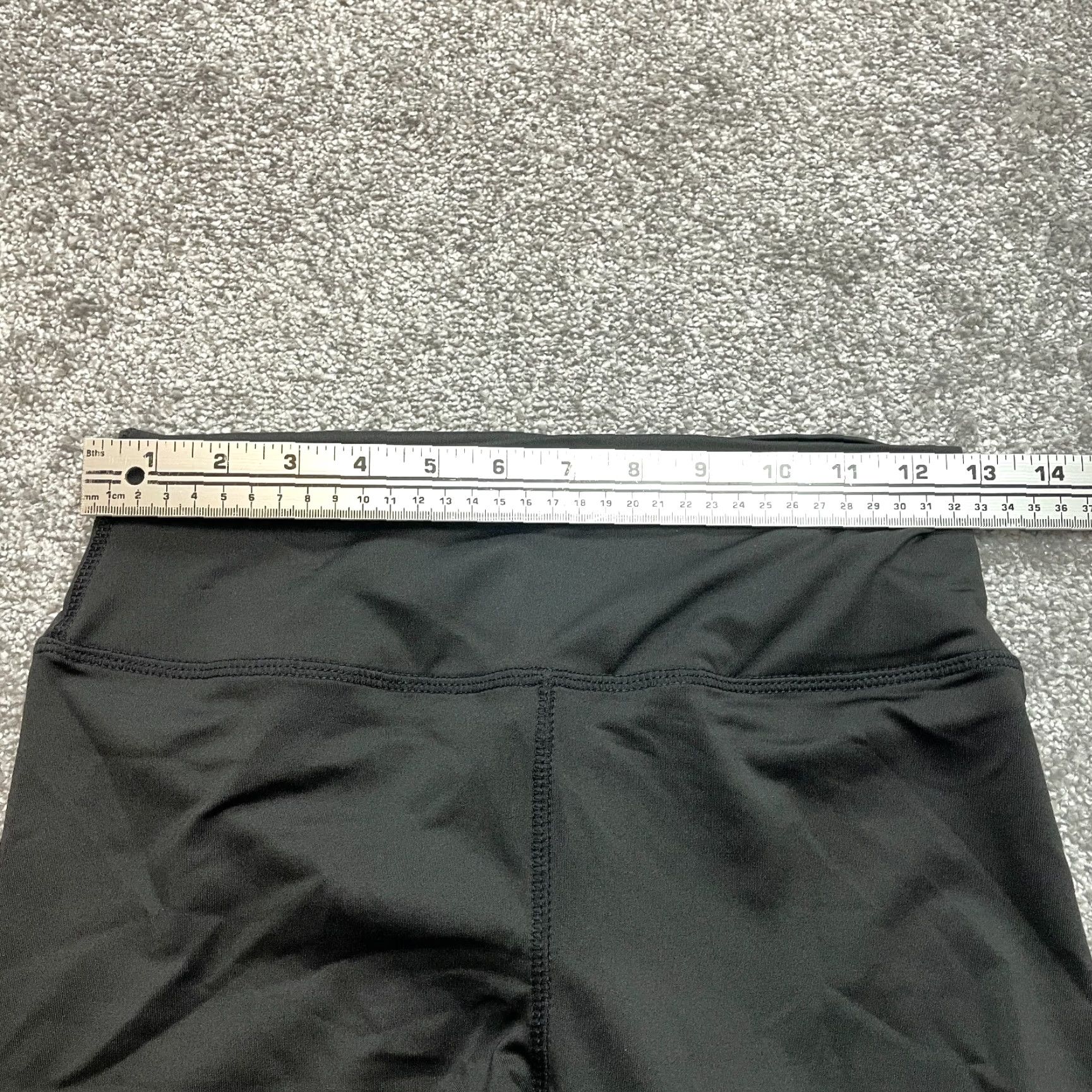Vintage Unbranded Compression Shorts Womens M Black Stretch Active Gym Yoga New NWT Size 32" / US 10 / IT 46 - 7 Thumbnail