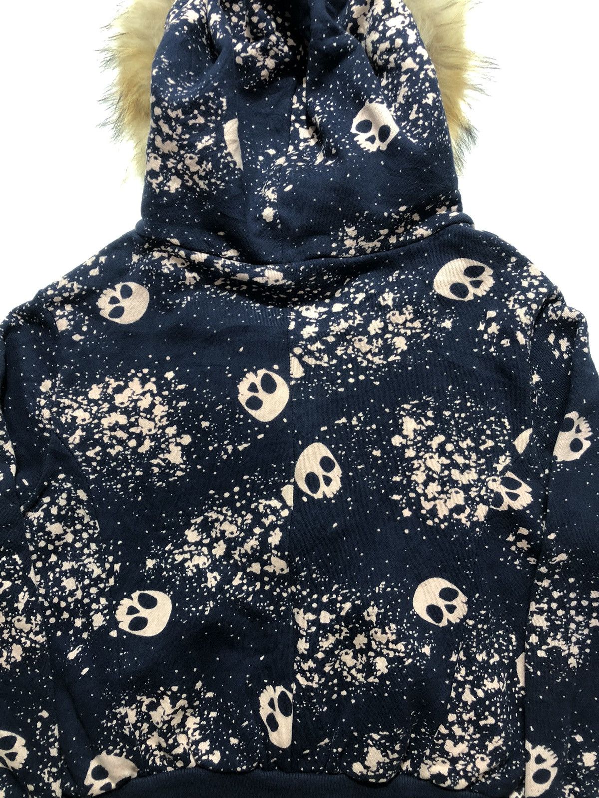 If Six Was Nine Japanese Gothic Skull Fur Hoodie Zipper Ifsix LGB Style Size US M / EU 48-50 / 2 - 9 Thumbnail