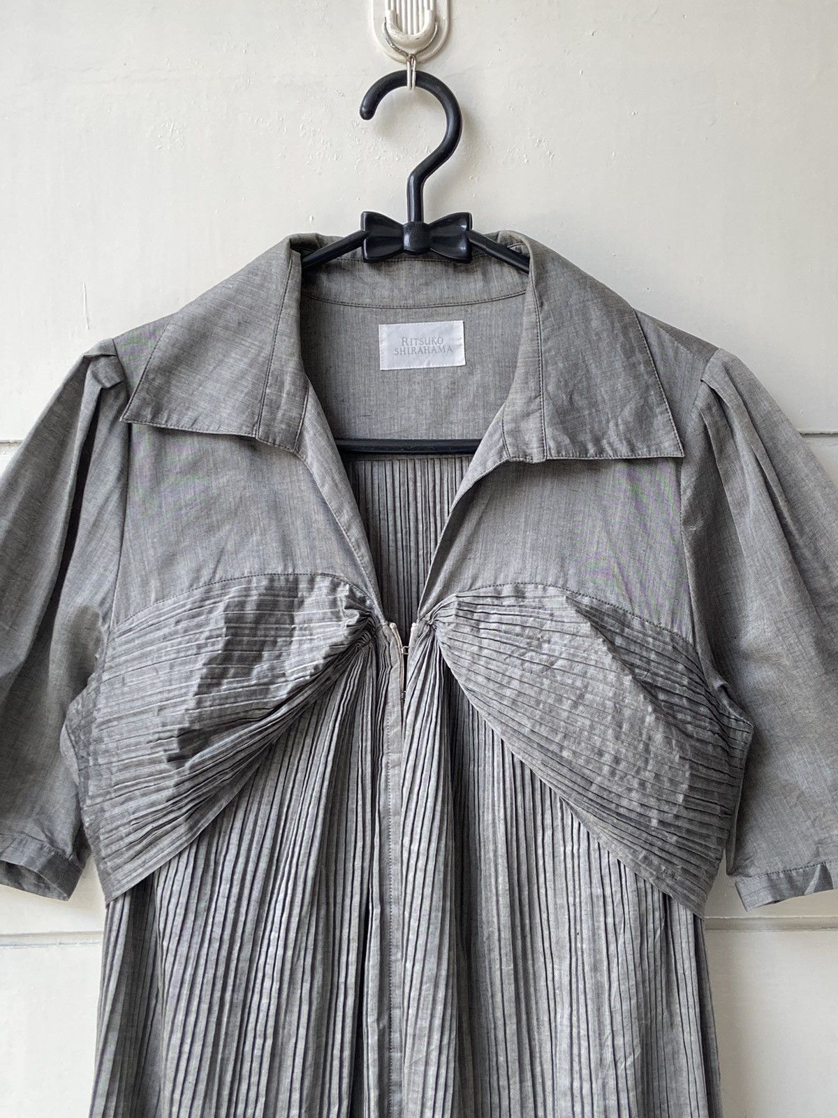 Issey Miyake RITSUKO SHIRAHAMA Grey T-shirt Size XS / US 0-2 / IT 36-38 - 13 Thumbnail