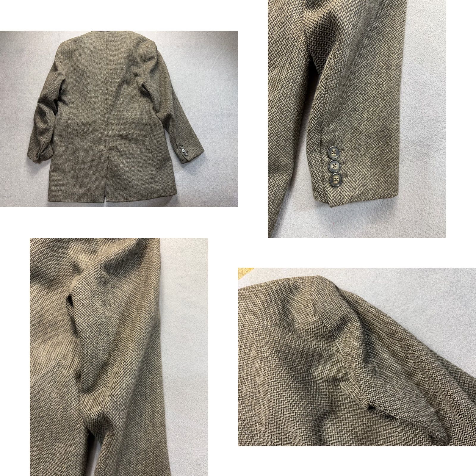 NEXT Next Wool Coat Mens size L Coat Wool gray/green Overcoat NEXT Shirt Mens L Size US L / EU 52-54 / 3 - 10 Thumbnail