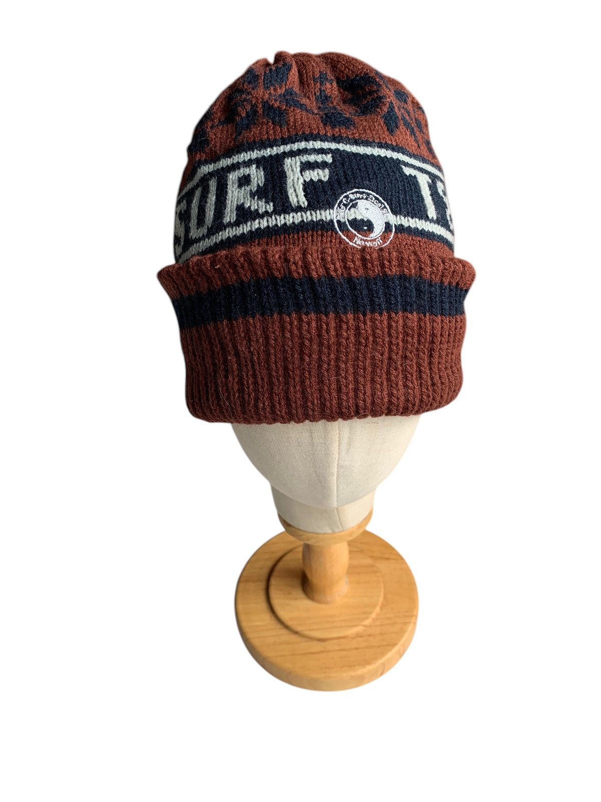 Japanese Brand × Kapital × Vintage Vintage Knitted T&C Surf Winter Sessions Beanie Hats Size ONE SIZE - 7 Thumbnail