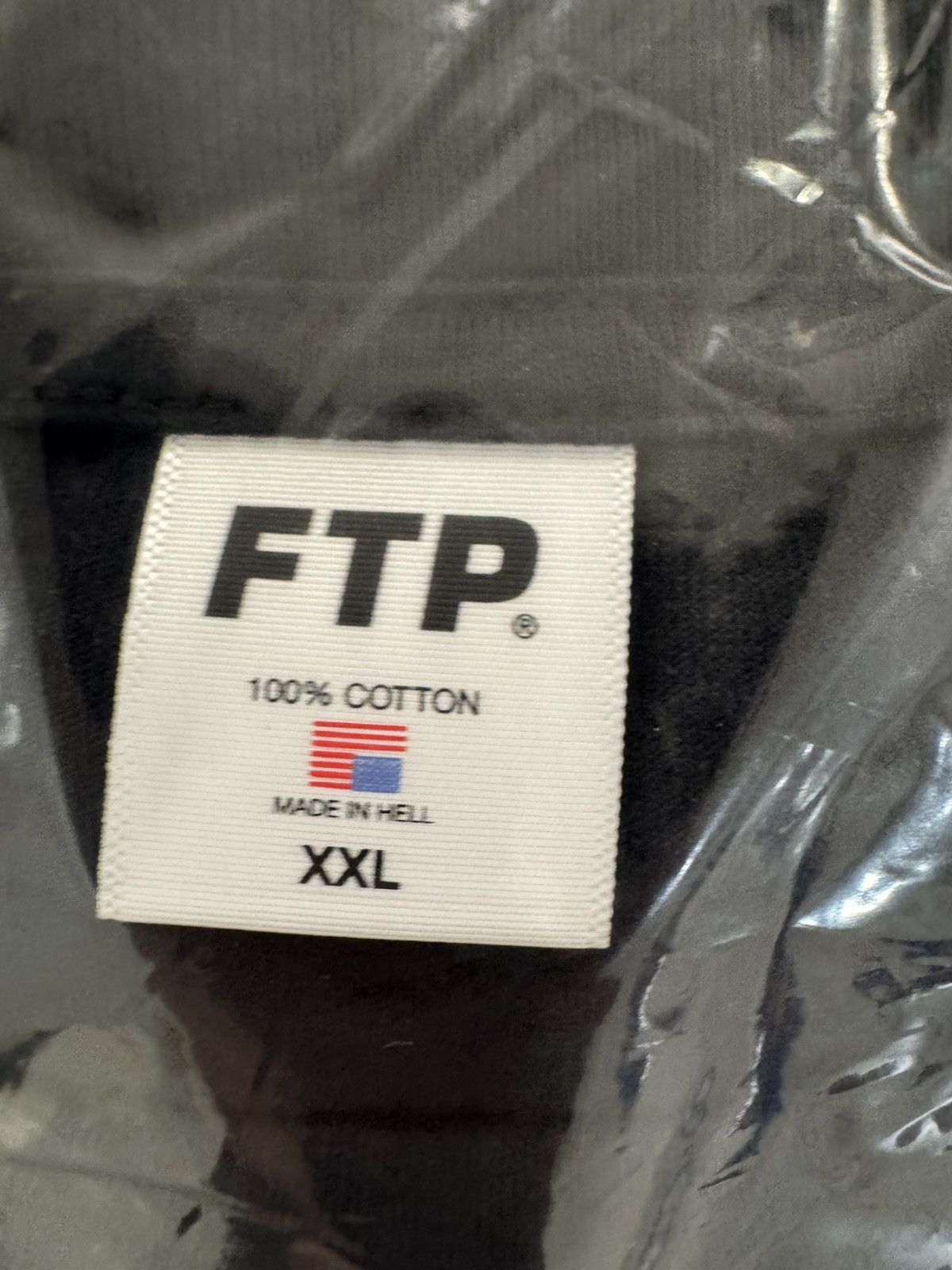 Fuck The Population FTP FUCKTHEPOPULATION ghostface logo tee BLACK sz 2L IN HAND Size US XXL / EU 58 / 5 - 6 Thumbnail