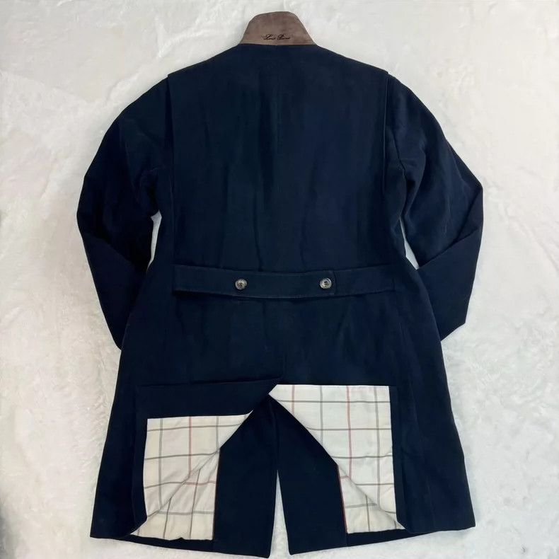 Loro Piana LORO PIANA Storm System long coat with lined vest Size US L / EU 52-54 / 3 - 5 Thumbnail