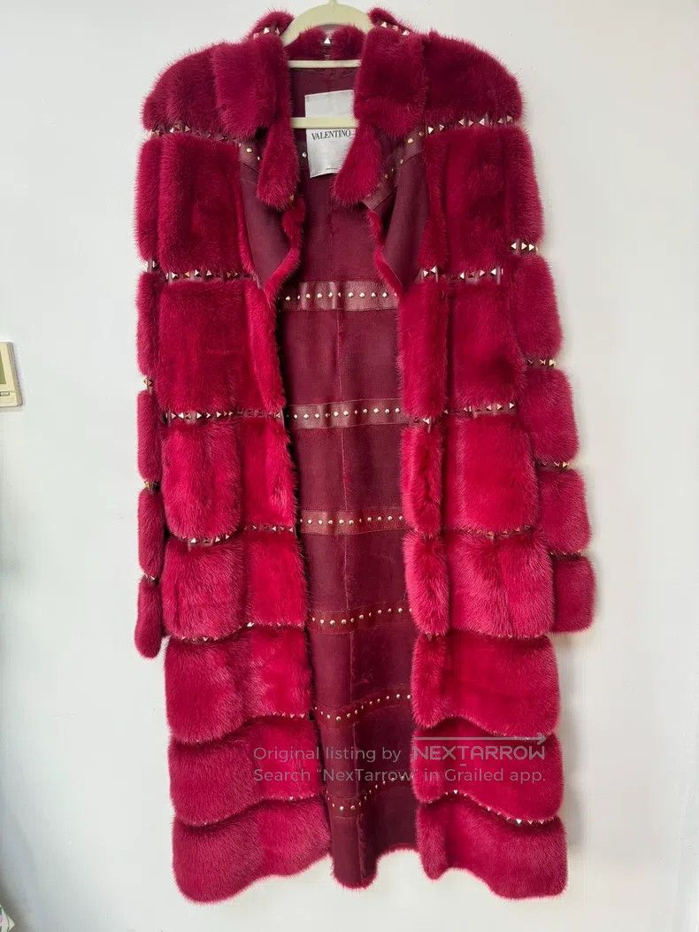 Valentino Valentino Classic mink fur coat Size S / US 4 / IT 40 - 1 Thumbnail
