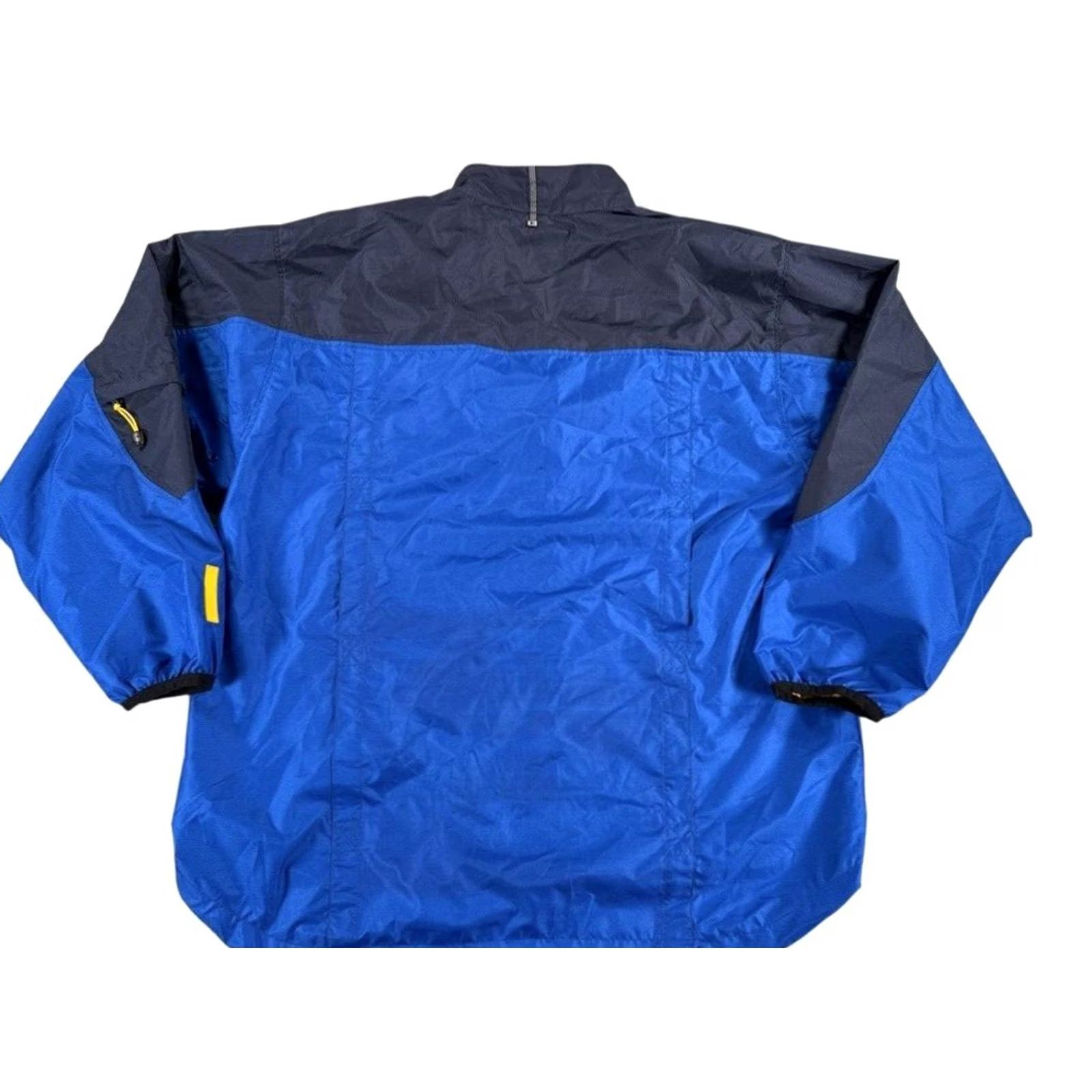 Starter VINTAGE Starter Windbreaker Jacket Mens Large Blue Lightweight Full Zip 90s Size US L / EU 52-54 / 3 - 2 Thumbnail