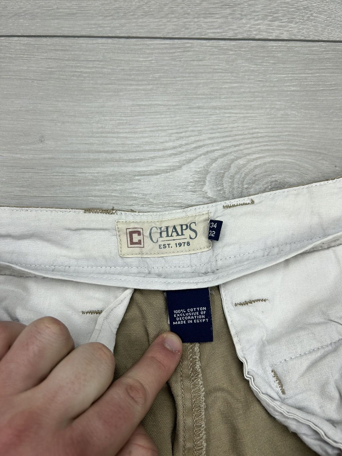 Chaps × Ralph Lauren Chaps Vintage Cargo Pant Size 34 Size US 34 / EU 50 - 5 Thumbnail