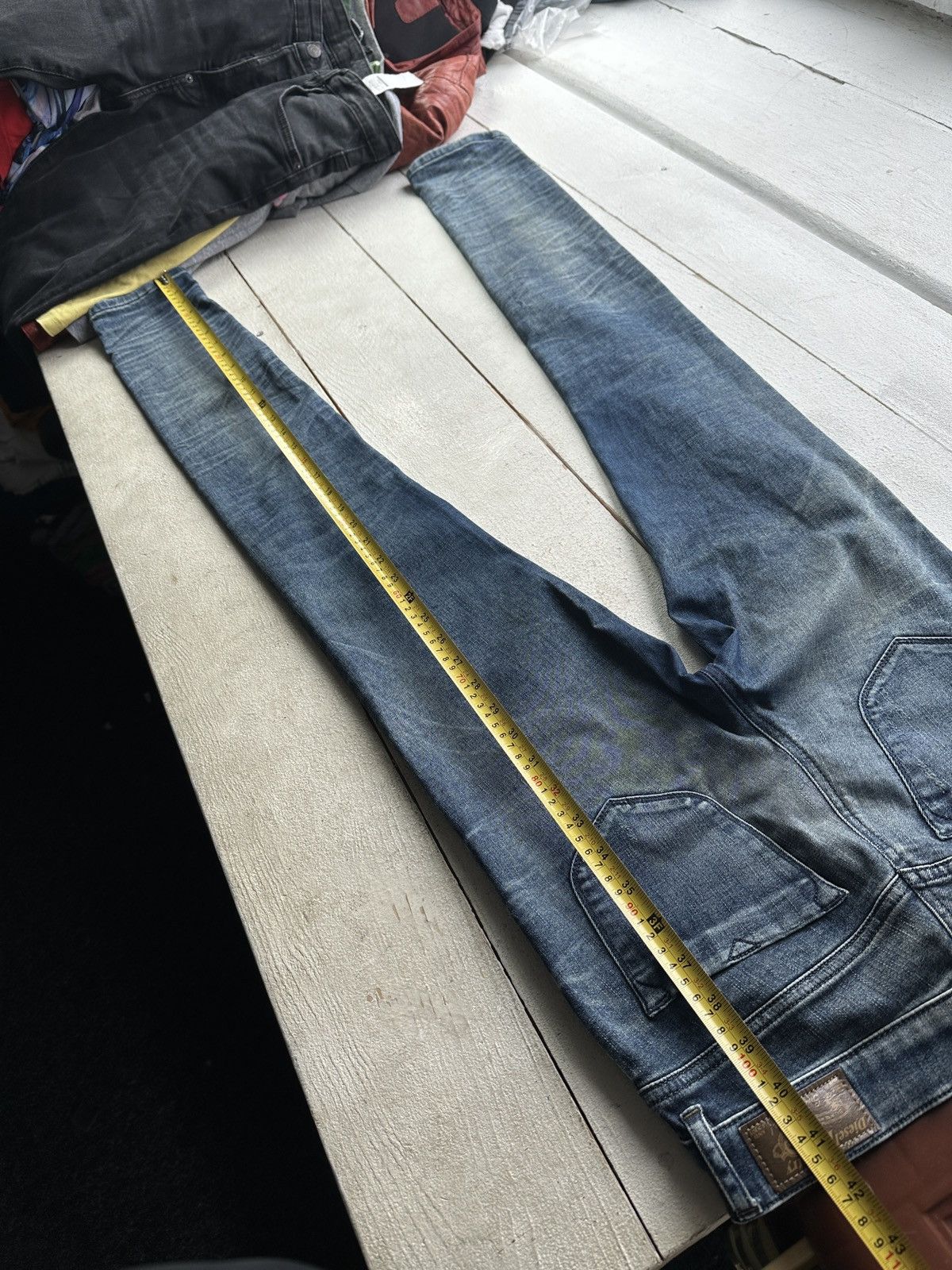 Diesel 🚨Gothic Diesel Regular Slim relax Flared Jeans Womens Size 27" / US 4 / IT 40 - 11 Thumbnail