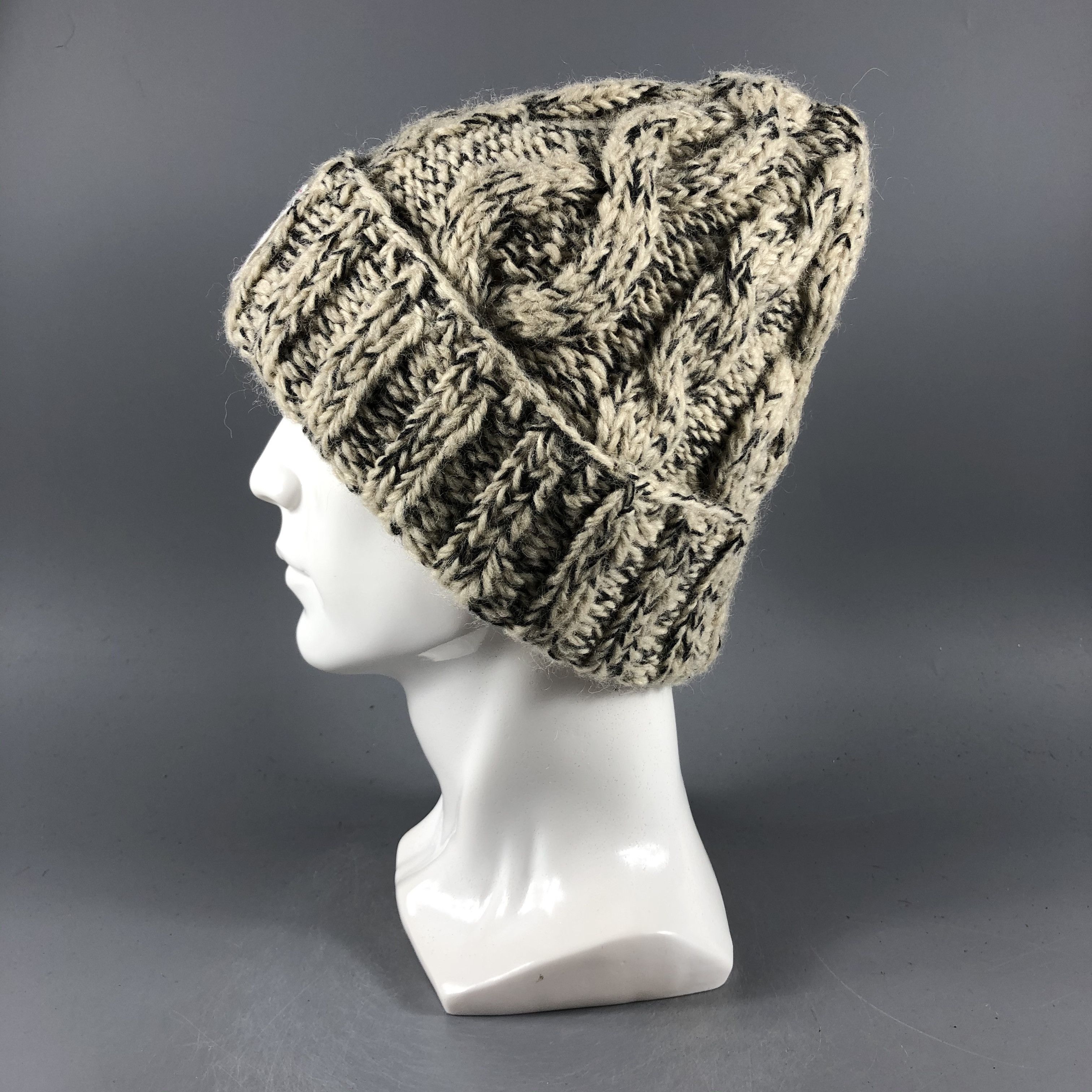 Vintage Angyll & Bute Aran Isle Beanie Snow Hat Snow Cap -D839 Size ONE SIZE - 1 Thumbnail