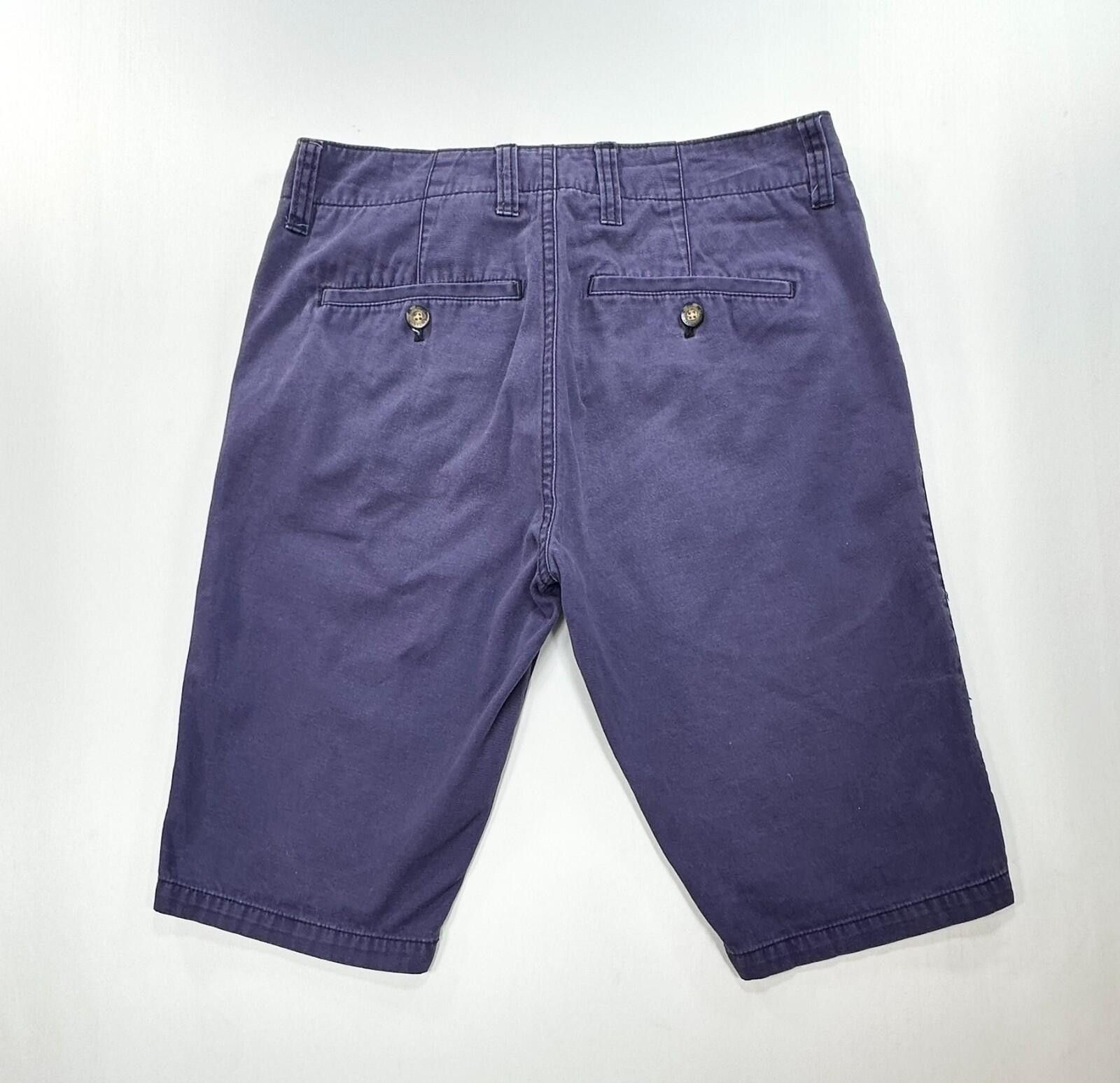 Other Johnnie B Flat Front 100% Cotton Chino Shorts Purple Mens 28 Size US 28 / EU 44 - 2 Thumbnail